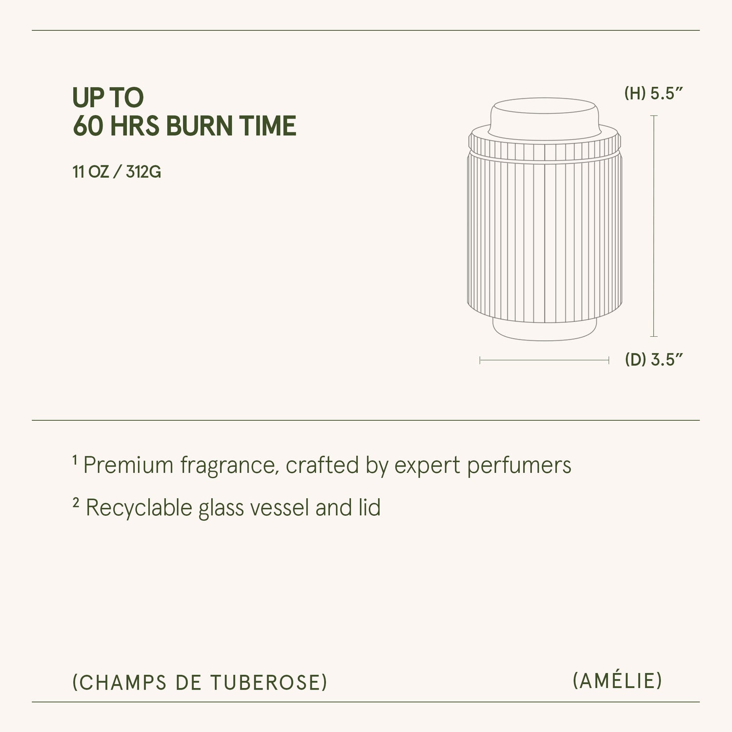 Amélie – Champs de Tuberose Candle Amelie_ChampsdeTuberose_PDP_11oz_6 LA JOLIE MUSE