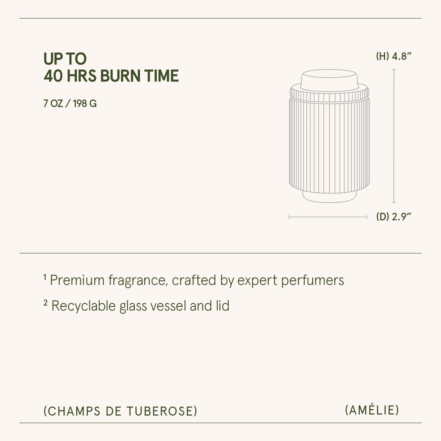 Amélie – Champs de Tuberose Candle Amelie_ChampsdeTuberose_PDP_7oz_6 LA JOLIE MUSE
