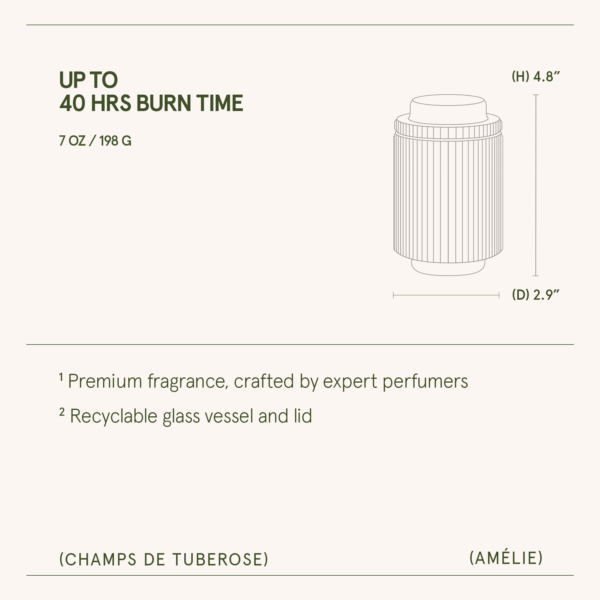Amélie – Champs de Tuberose Candle Amelie_ChampsdeTuberose_PDP_7oz_6 LA JOLIE MUSE