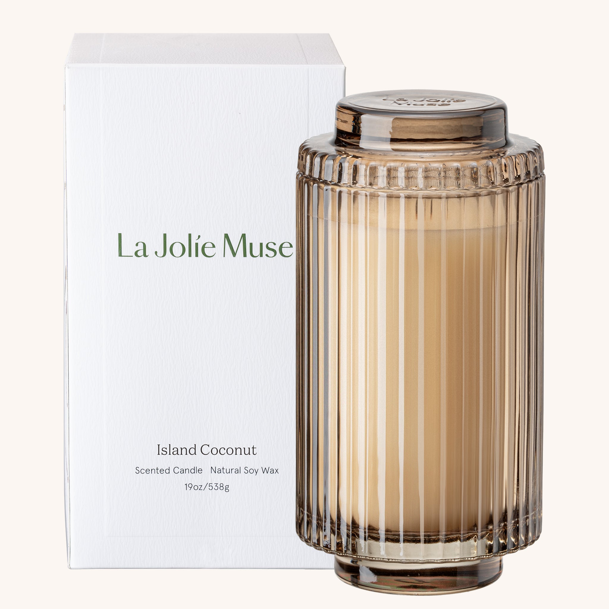 Amélie – Island Coconut Candle Amelie_IslandCoconut_PDP_19oz_box LA JOLIE MUSE