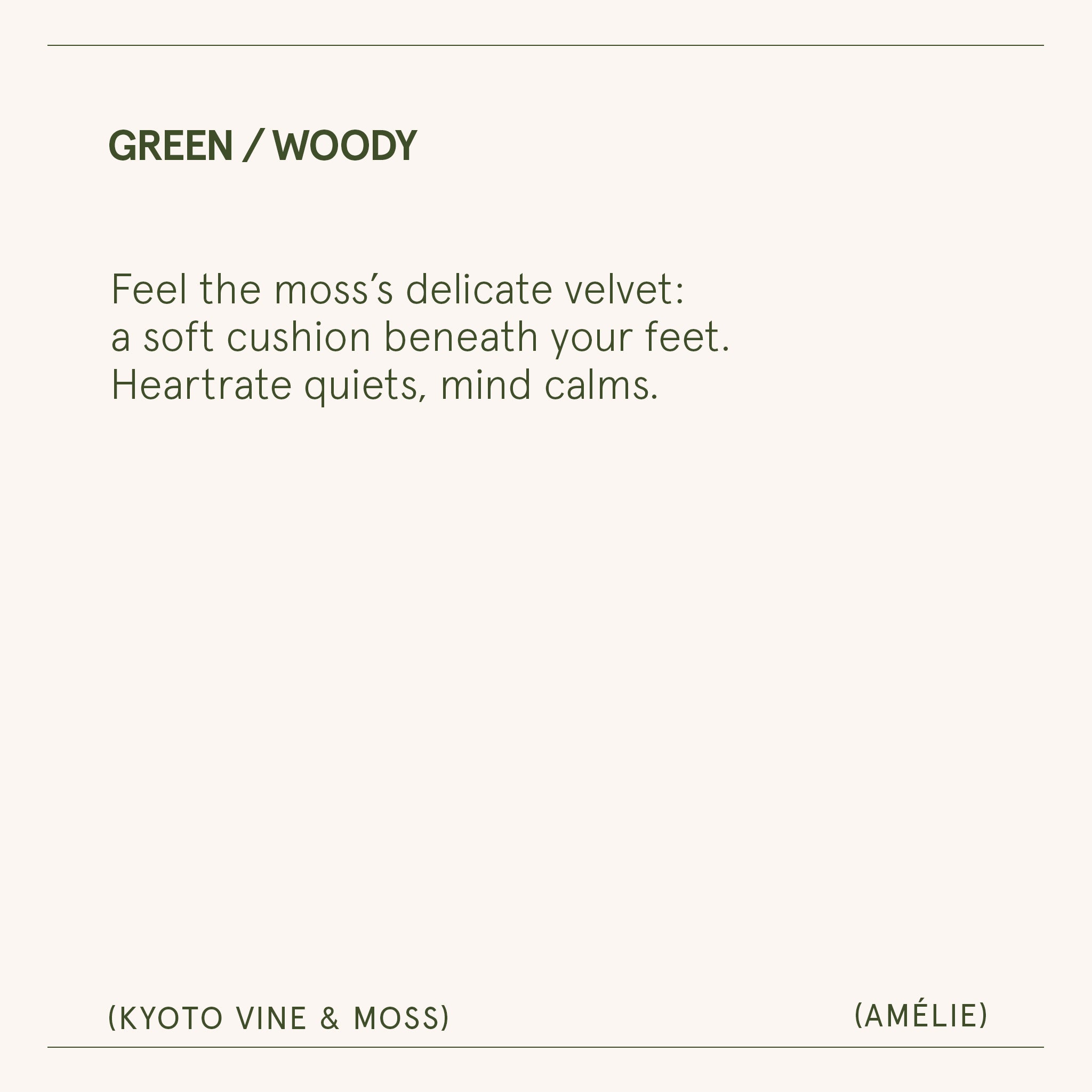 Amélie– Kyoto Vine & Moss Candle Amelie_KyotoVineMoss_PDP_11oz_7 LA JOLIE MUSE