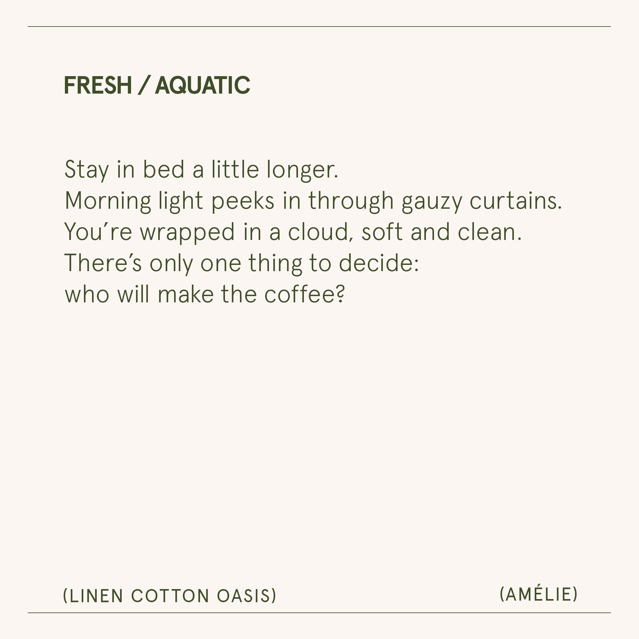 Amélie – Linen Cotton Oasis Candle Amelie_LinenCottonOasis_PDP_11oz_7 LA JOLIE MUSE