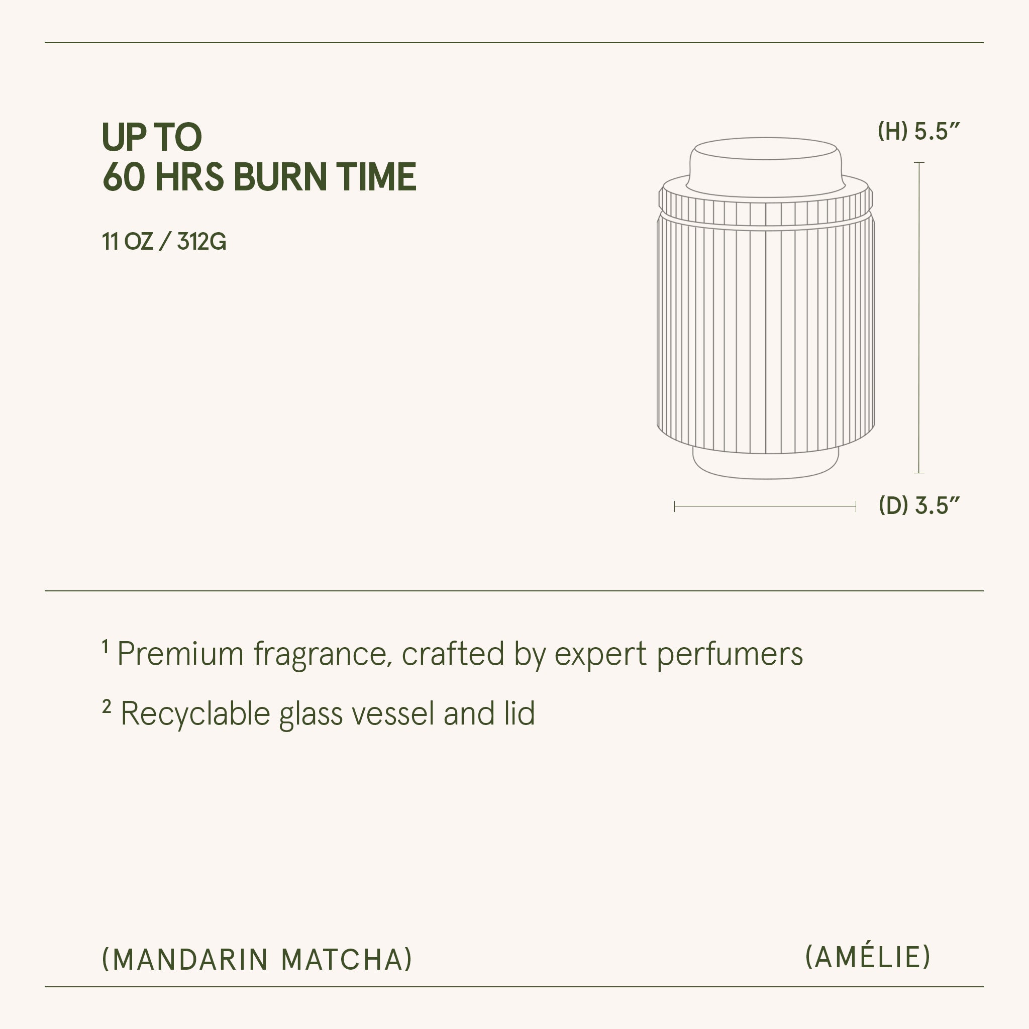 Amélie – Mandarin Matcha Candle Amelie_MandarinMatcha_PDP_11oz_6 LA JOLIE MUSE