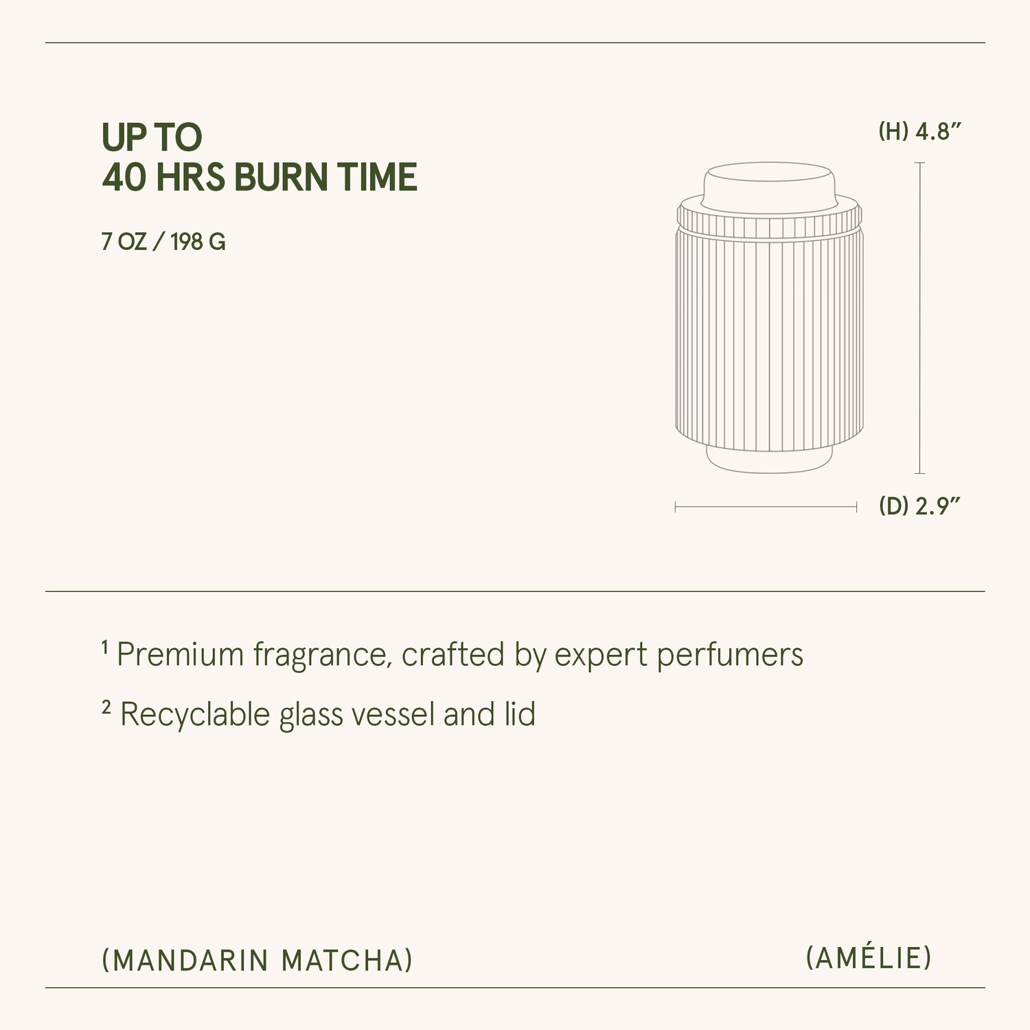 Amélie – Mandarin Matcha Candle Amelie_MandarinMatcha_PDP_7oz_6 LA JOLIE MUSE