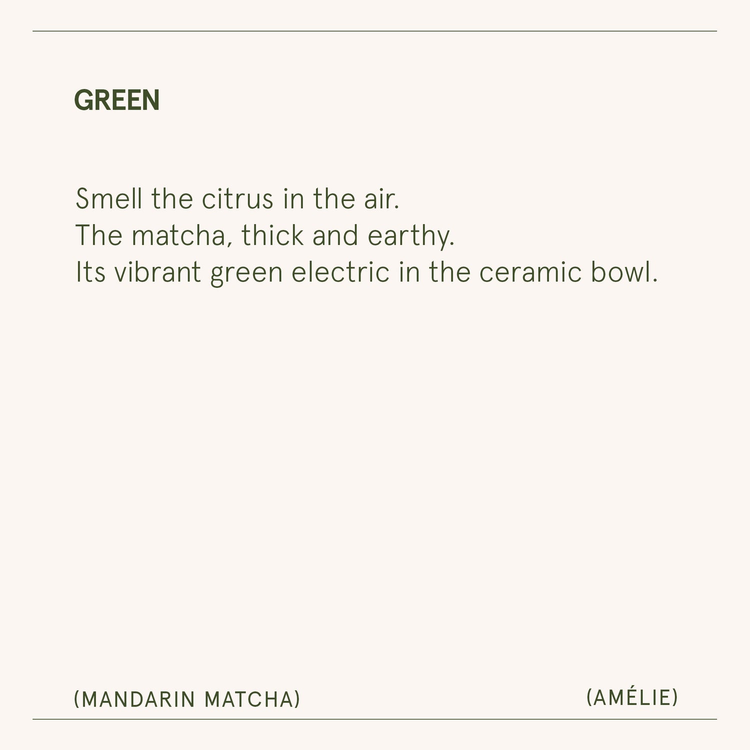 Amélie – Mandarin Matcha Candle Amelie_MandarinMatcha_PDP_7oz_7 LA JOLIE MUSE