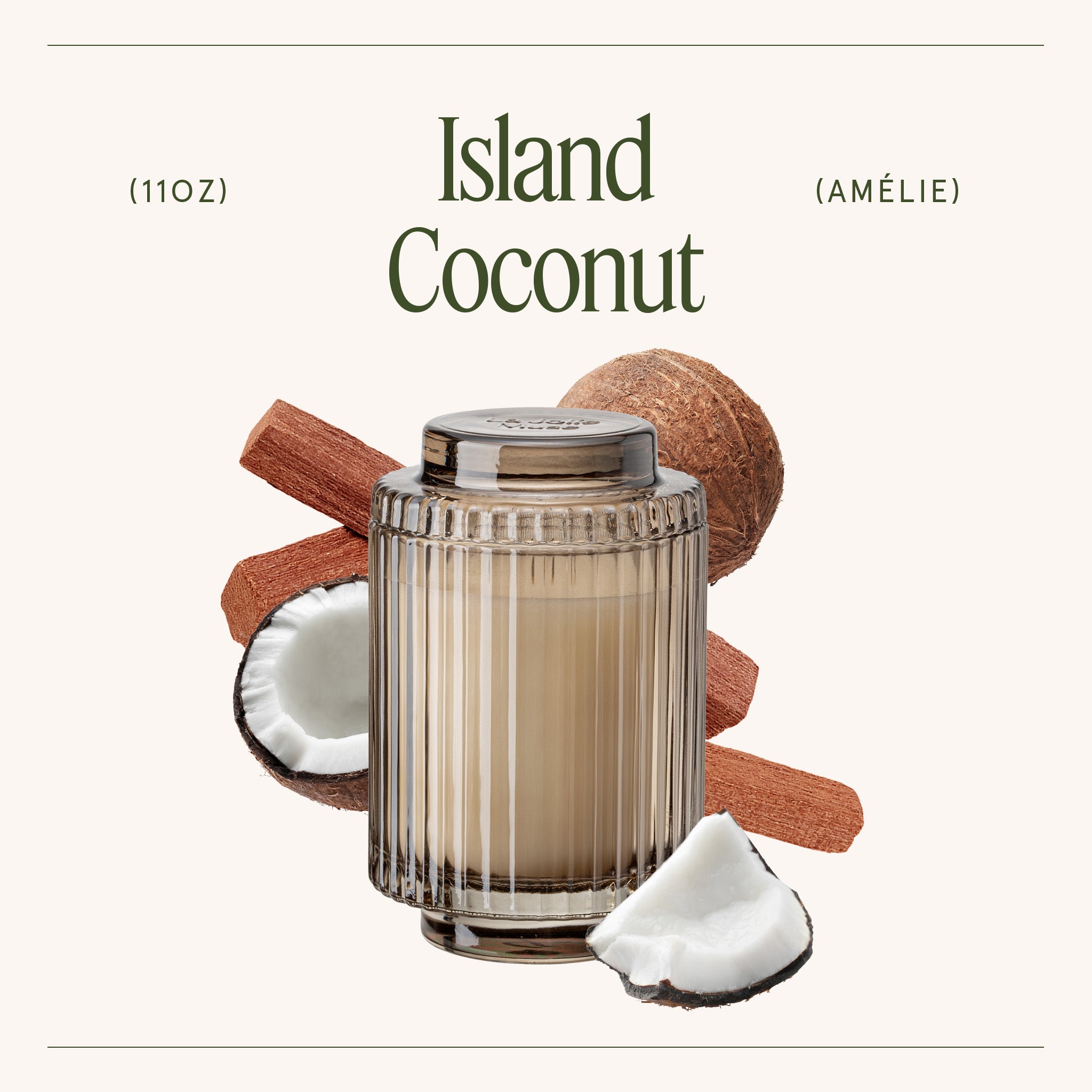 Amélie – Island Coconut Candle Amelie_PDP_11oz_3 LA JOLIE MUSE