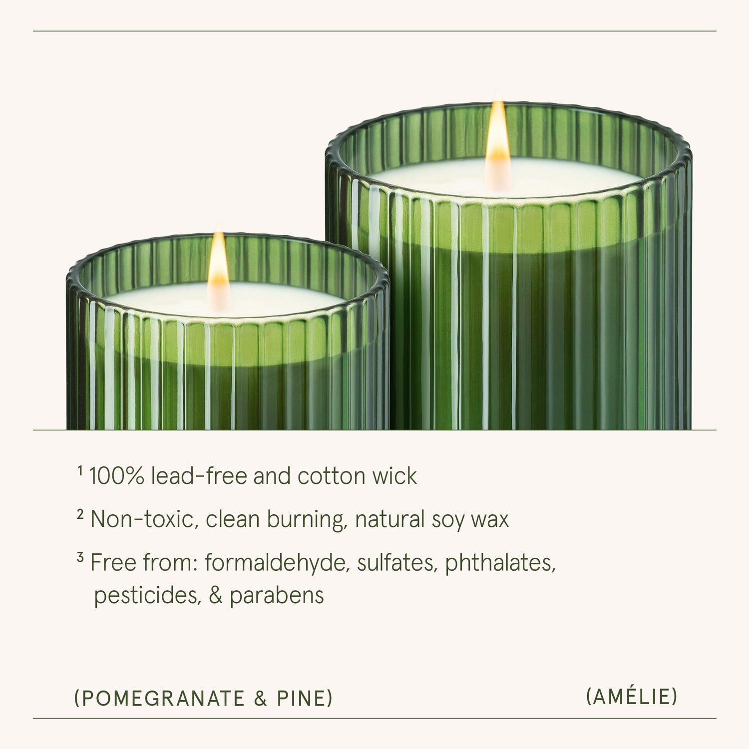 Amélie – Pomegranate & Pine Candle Amelie_PomegranatePine_PDP_19oz_4 LA JOLIE MUSE