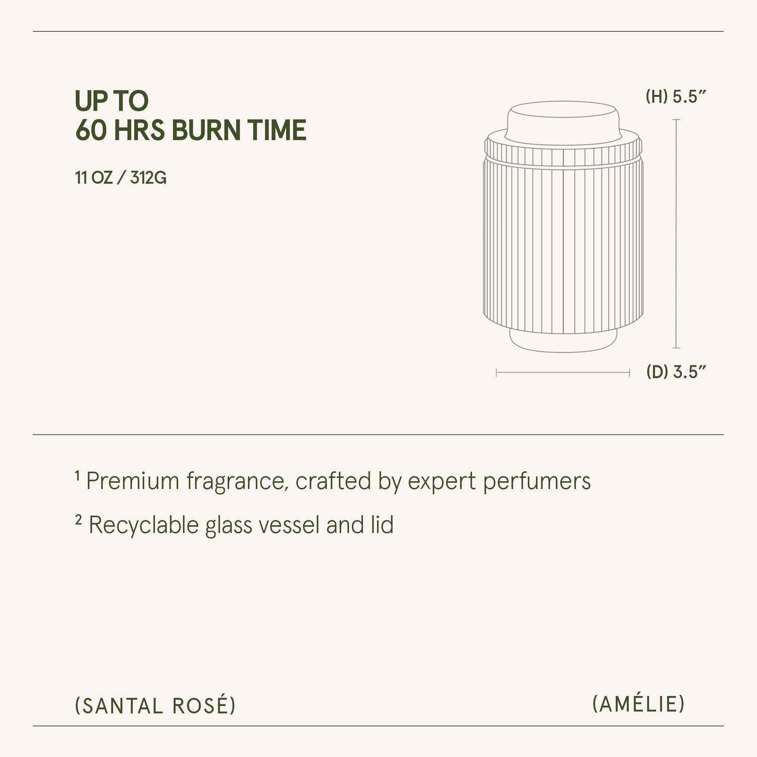 Amélie – Santal Rosé Candle Amelie_SantalRose_PDP_11oz_6 LA JOLIE MUSE