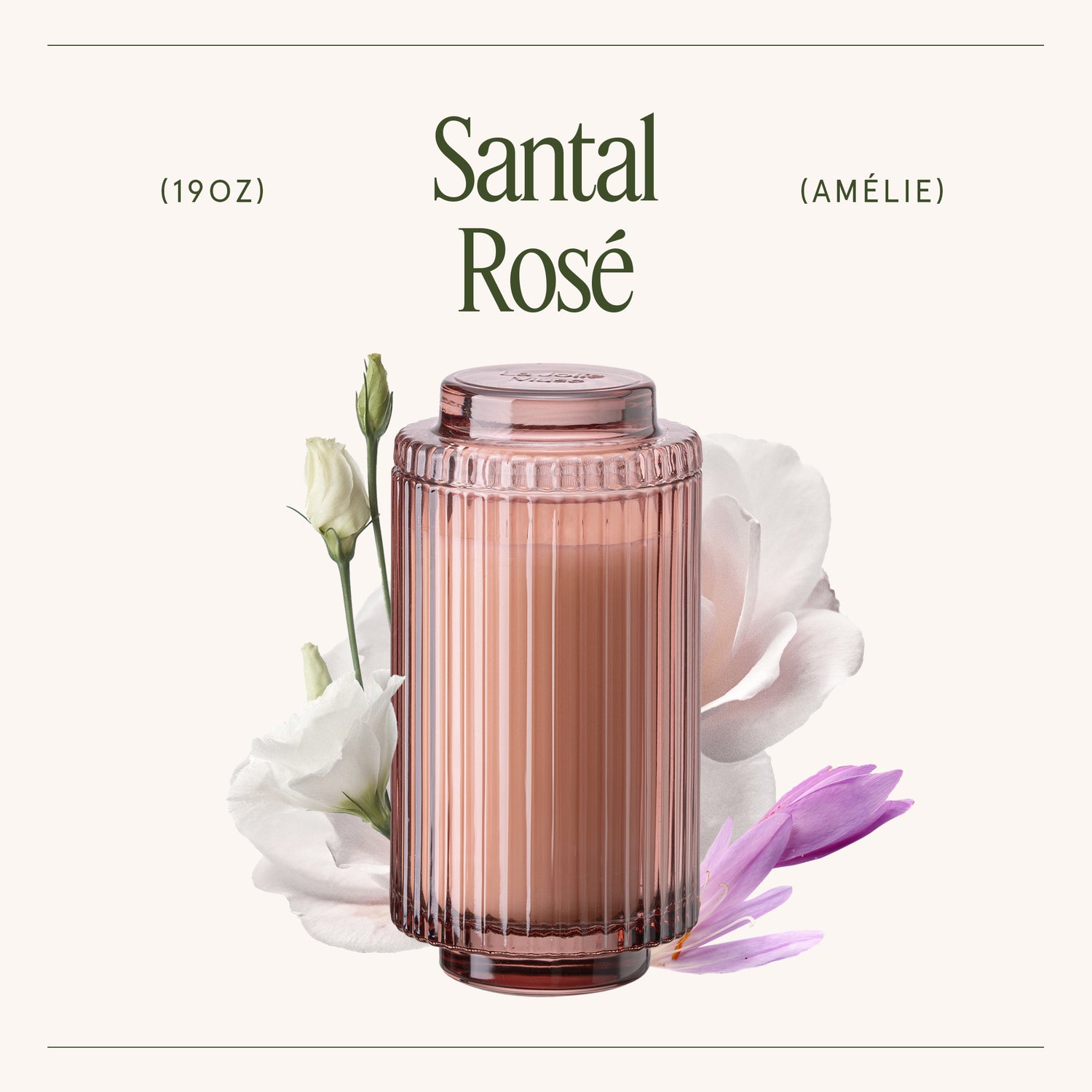 Amélie – Santal Rosé Candle Amelie_SantalRose_PDP_19oz_3 LA JOLIE MUSE