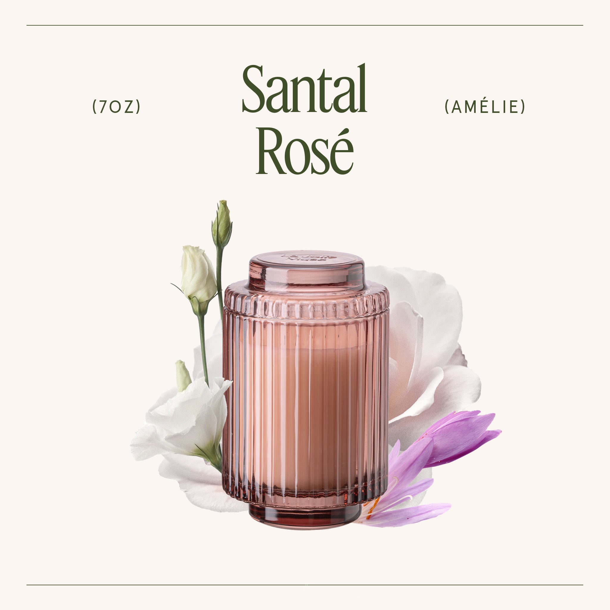 Amélie – Santal Rosé Candle Amelie_SantalRose_PDP_7oz_3_da8a8eba-97c3-4157-b19b-6d4027878517 LA JOLIE MUSE