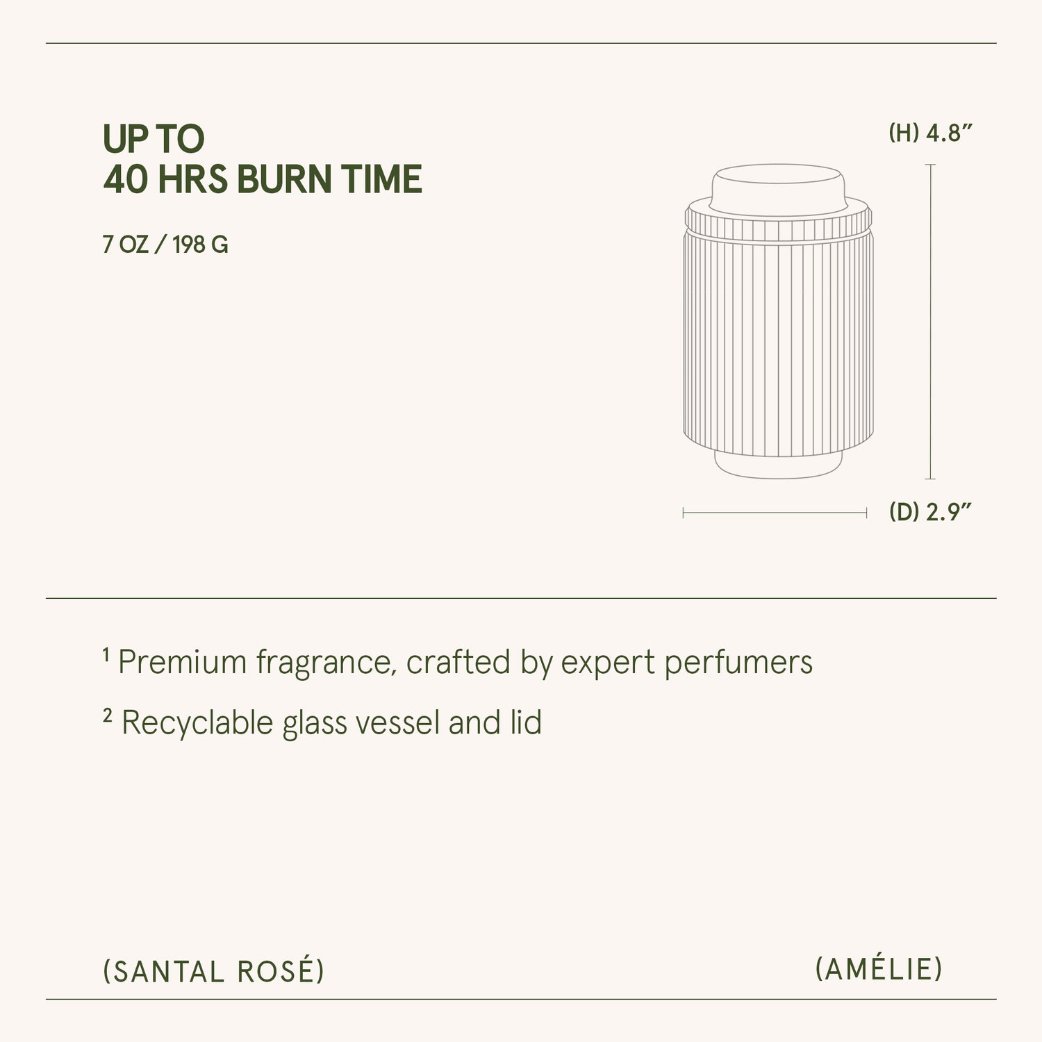 Amélie – Santal Rosé Candle Amelie_SantalRose_PDP_7oz_6_da4e0bad-6673-4d6e-bacd-1c6b0f1ae12a LA JOLIE MUSE
