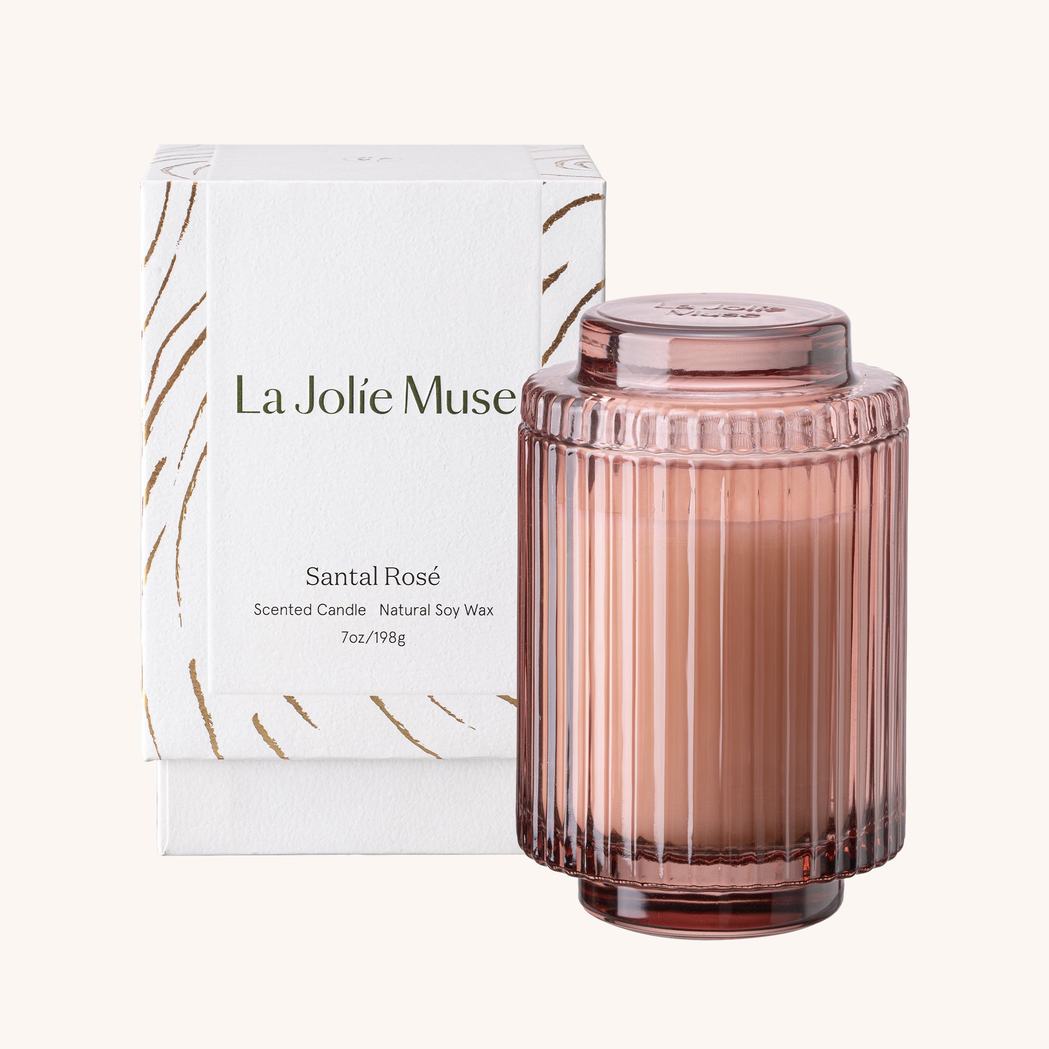 Amélie – Santal Rosé Candle – LA JOLIE MUSE