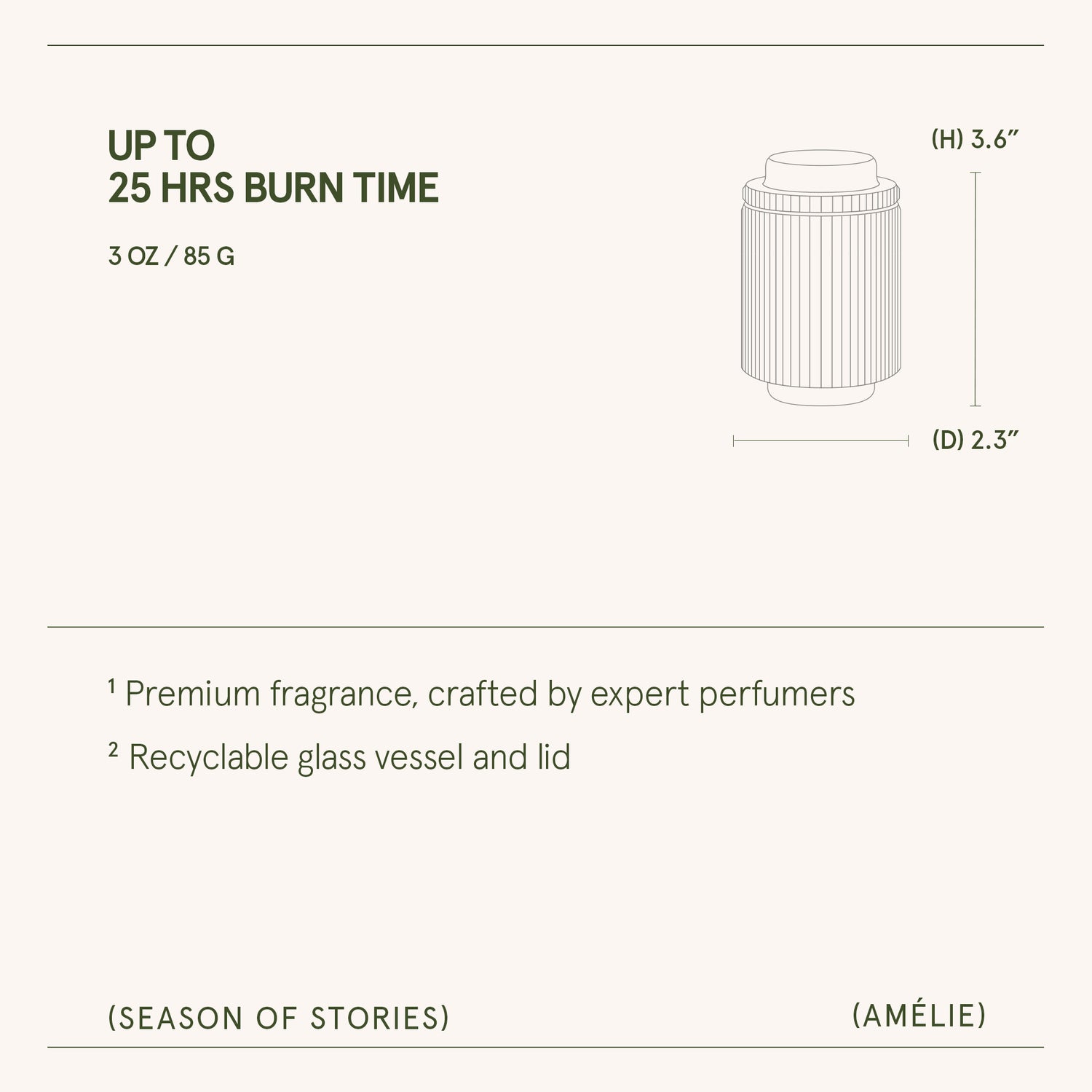 Season of Stories Trio Set Amelie_StarlitGoldenFir_PDP_11oz_6 LA JOLIE MUSE