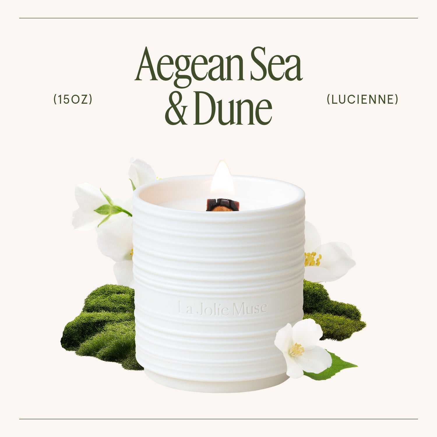Lucienne - Aegean Sea & Dune Candle Lucienne_AegeanSeaDune_PDP_15oz_3 LA JOLIE MUSE