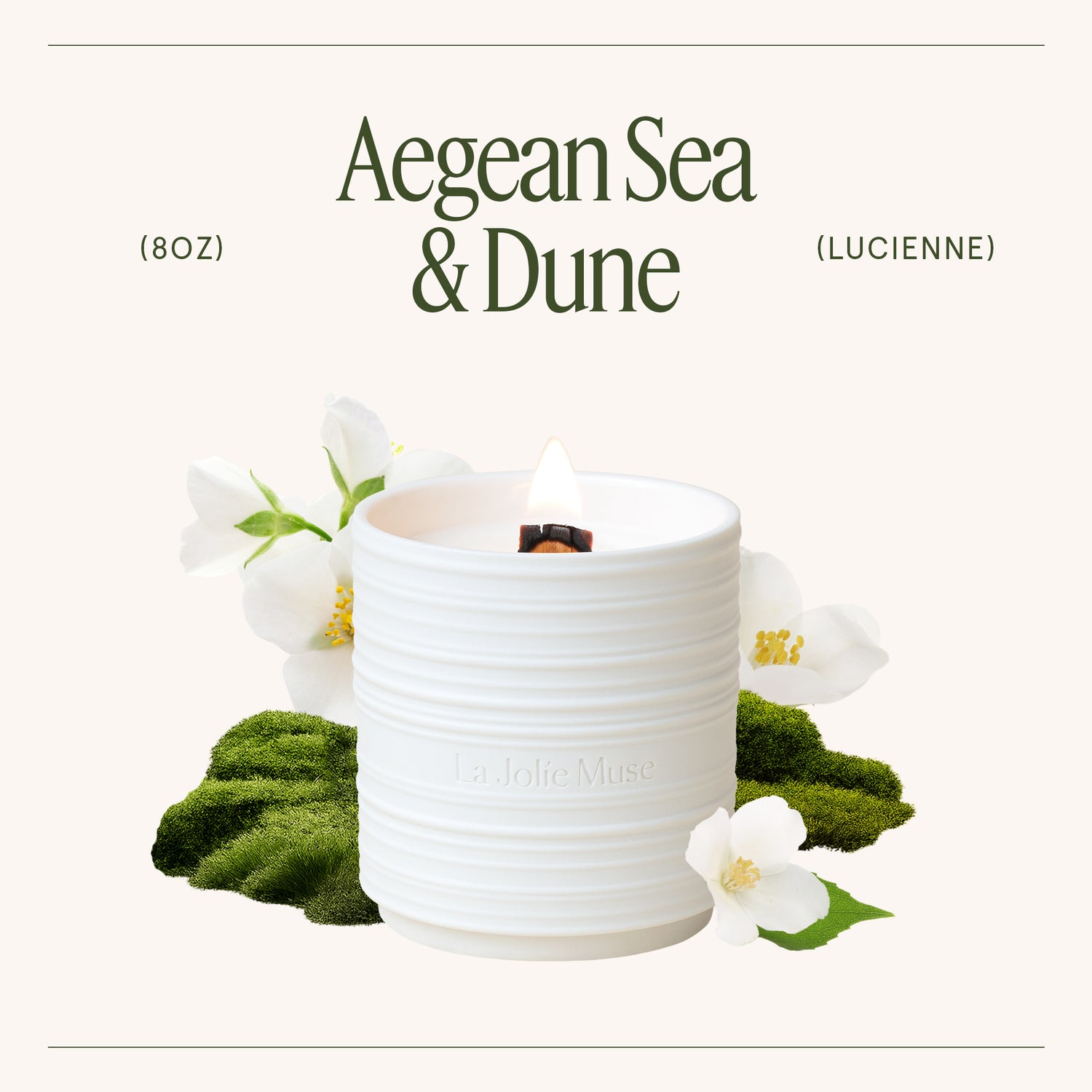 Lucienne - Aegean Sea & Dune Candle Lucienne_AegeanSea_Dune_PDP_8oz_3 LA JOLIE MUSE