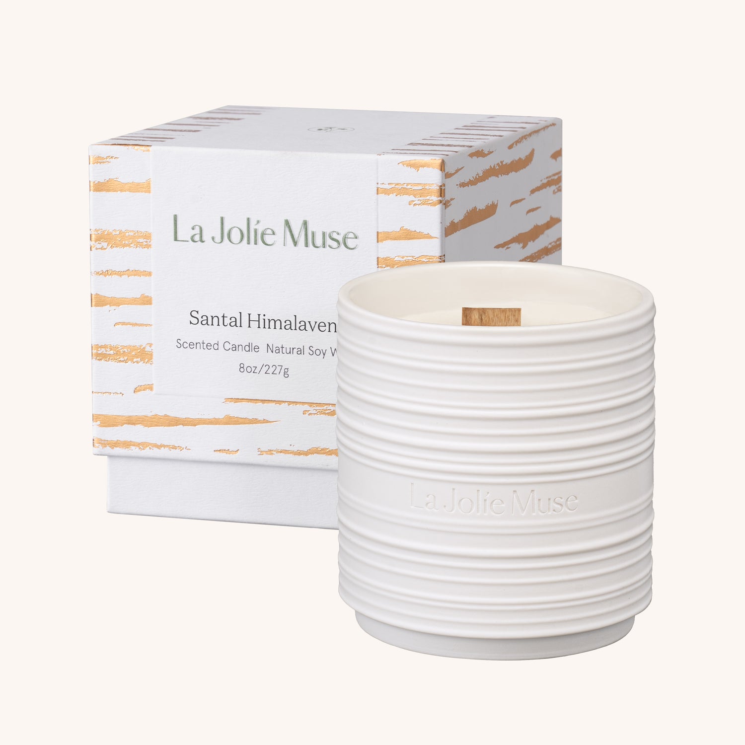 Lucienne - Santal Himalayen Candle Lucienne_SantalHimalayen_PDP_8oz_box LA JOLIE MUSE