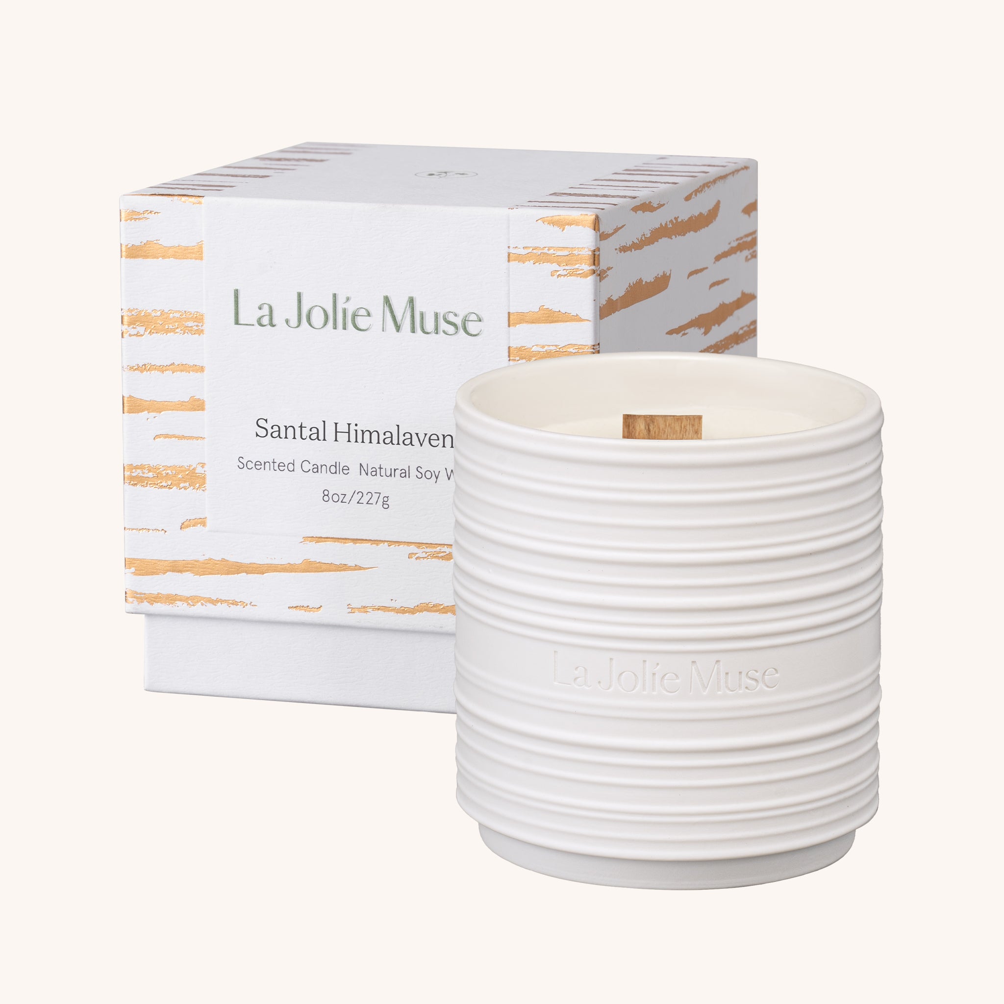 Lucienne - Santal Himalayen Candle Lucienne_SantalHimalayen_PDP_8oz_box LA JOLIE MUSE