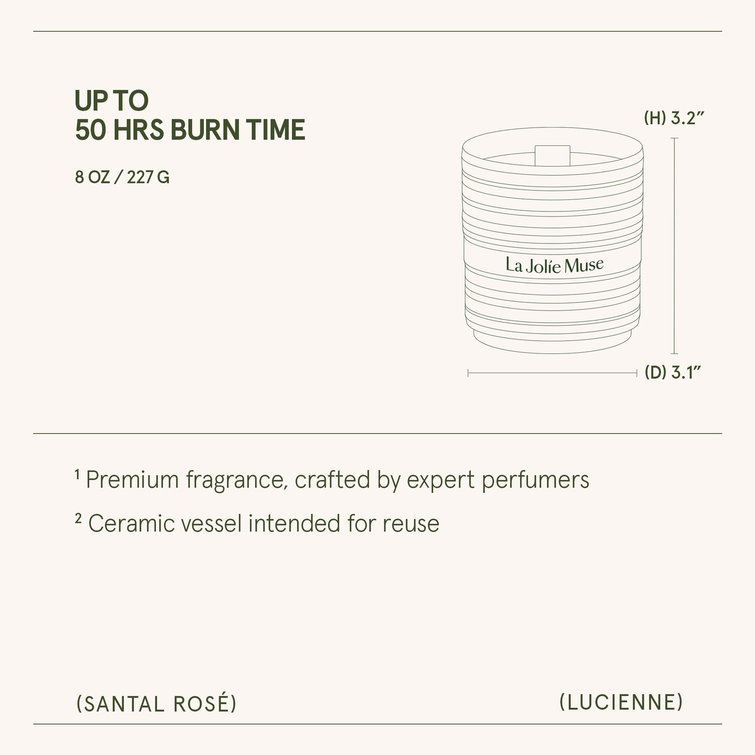 Lucienne - Santal Rosé Candle Lucienne_SantalRose_PDP_8oz_6 LA JOLIE MUSE