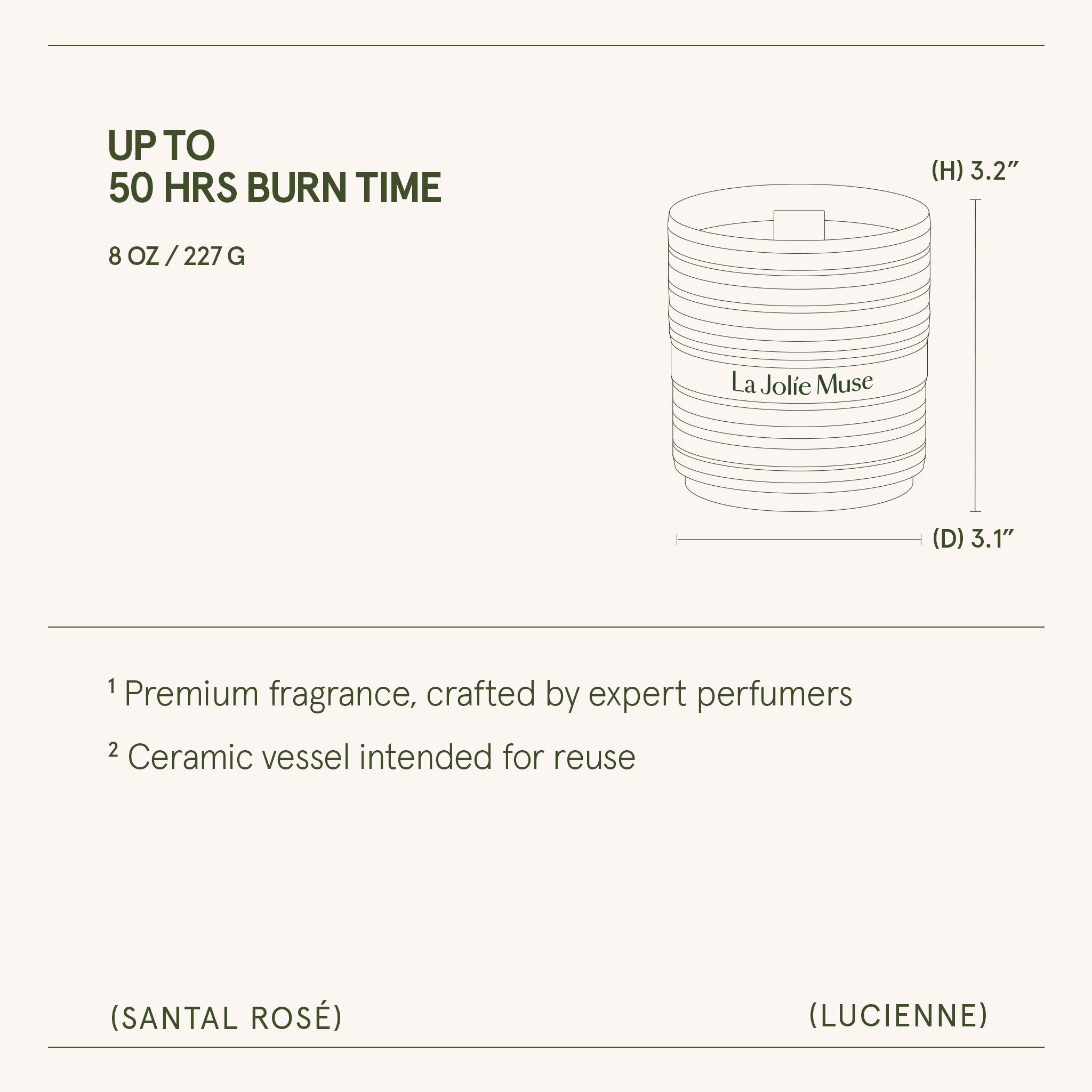 Lucienne - Santal Rosé Candle Lucienne_SantalRose_PDP_8oz_6 LA JOLIE MUSE