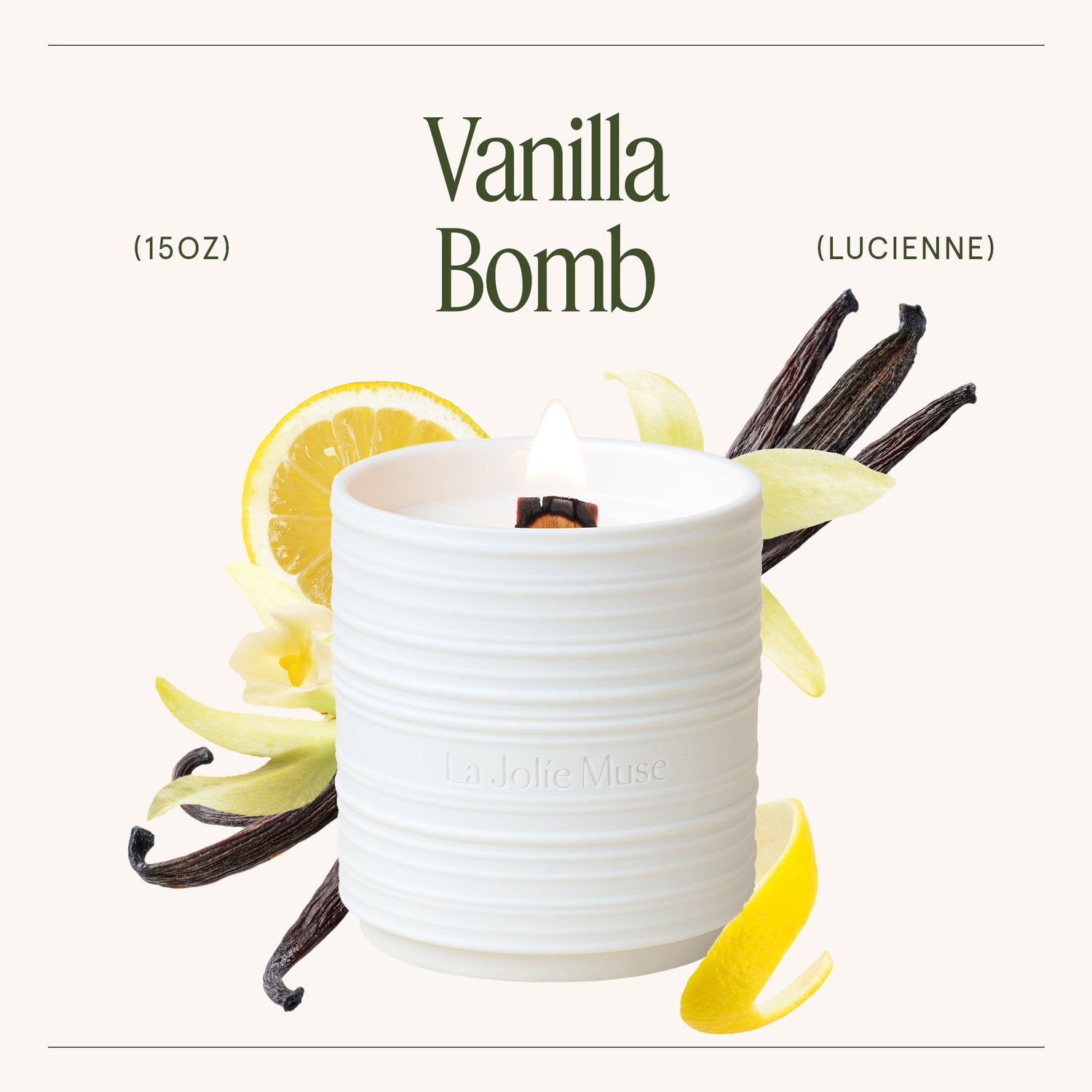 Lucienne - Vanilla Bomb Candle Lucienne_VanillaBomb_PDP_15oz_3 LA JOLIE MUSE