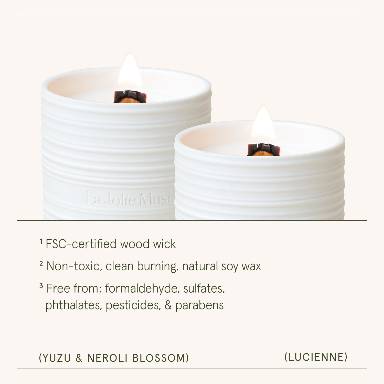 Lucienne - Yuzu & Neroli Blossom Candle Lucienne_YuzuNeroliBlossom_PDP_15oz_4 LA JOLIE MUSE