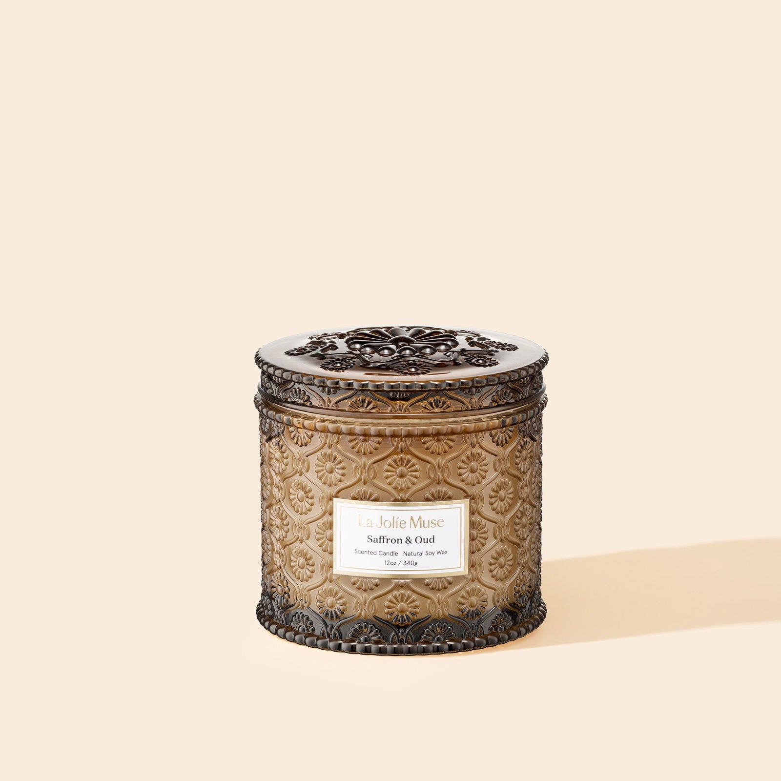 Maelyn - Saffron & Oud 12oz Candle