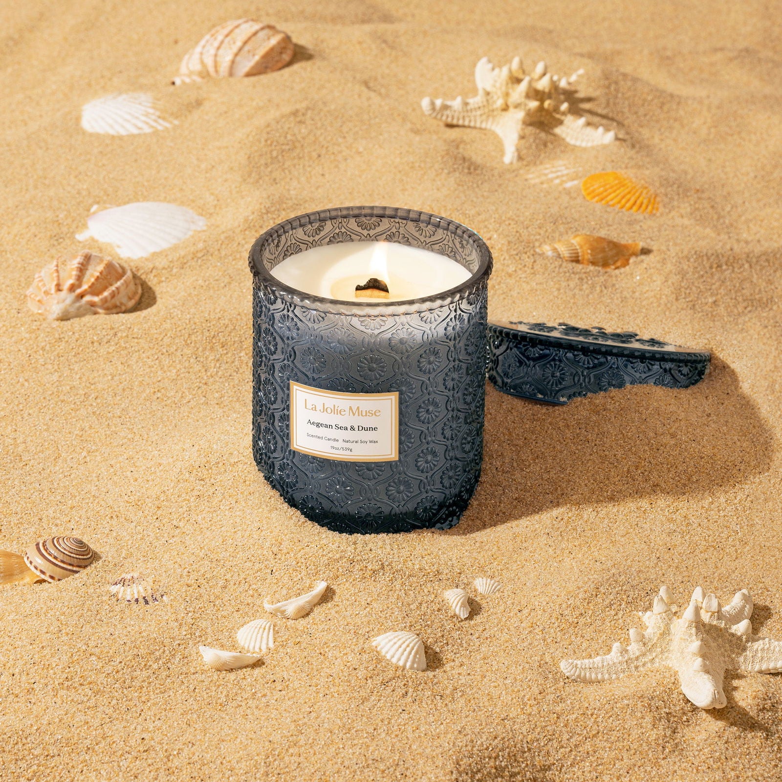 Maelyn Aegean Sea & Dune 19oz Candle