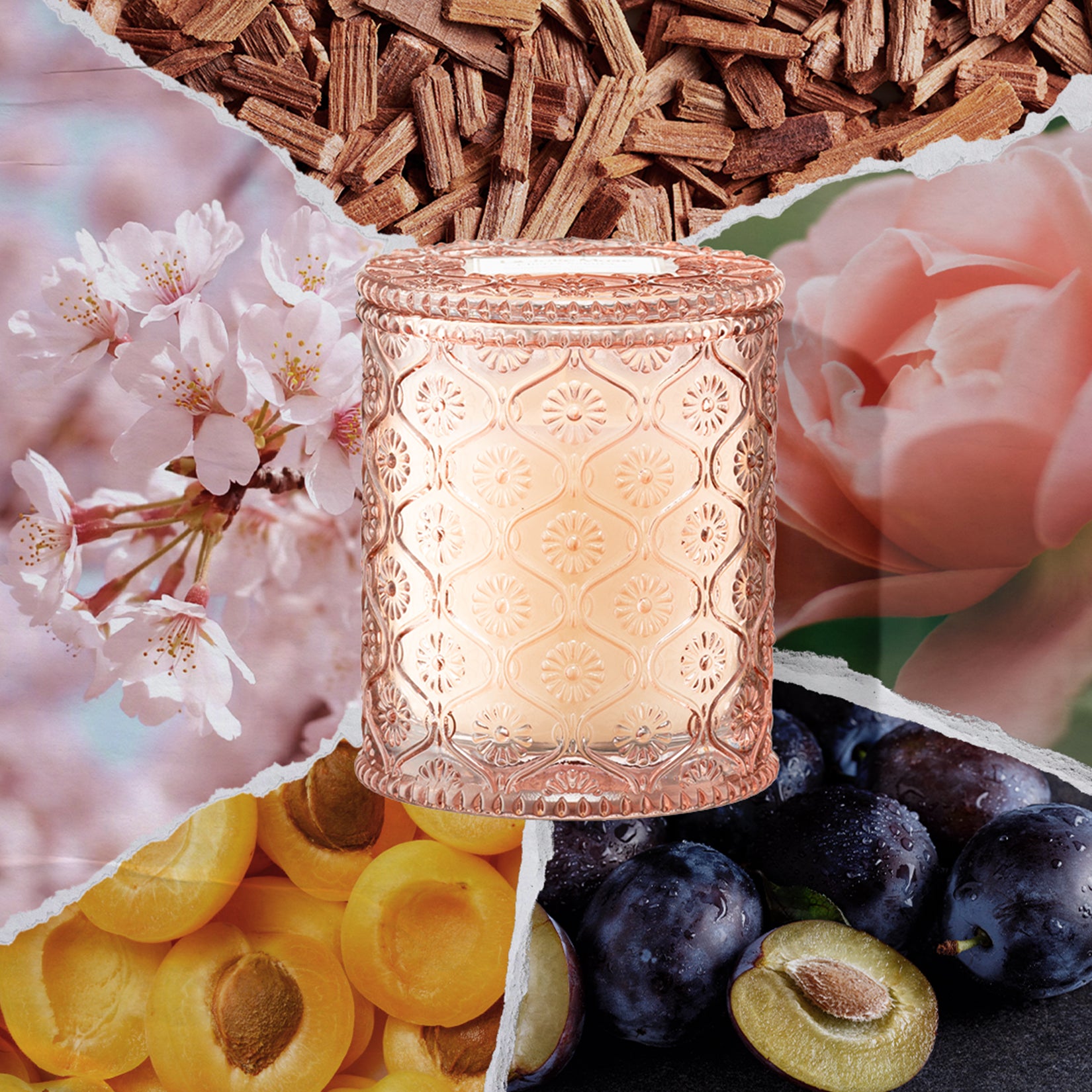 Maelyn - Cherry Sakura 6oz Candle Candles Maelyn_CherrySakura_PDP_6oz_2 La Jolie Muse