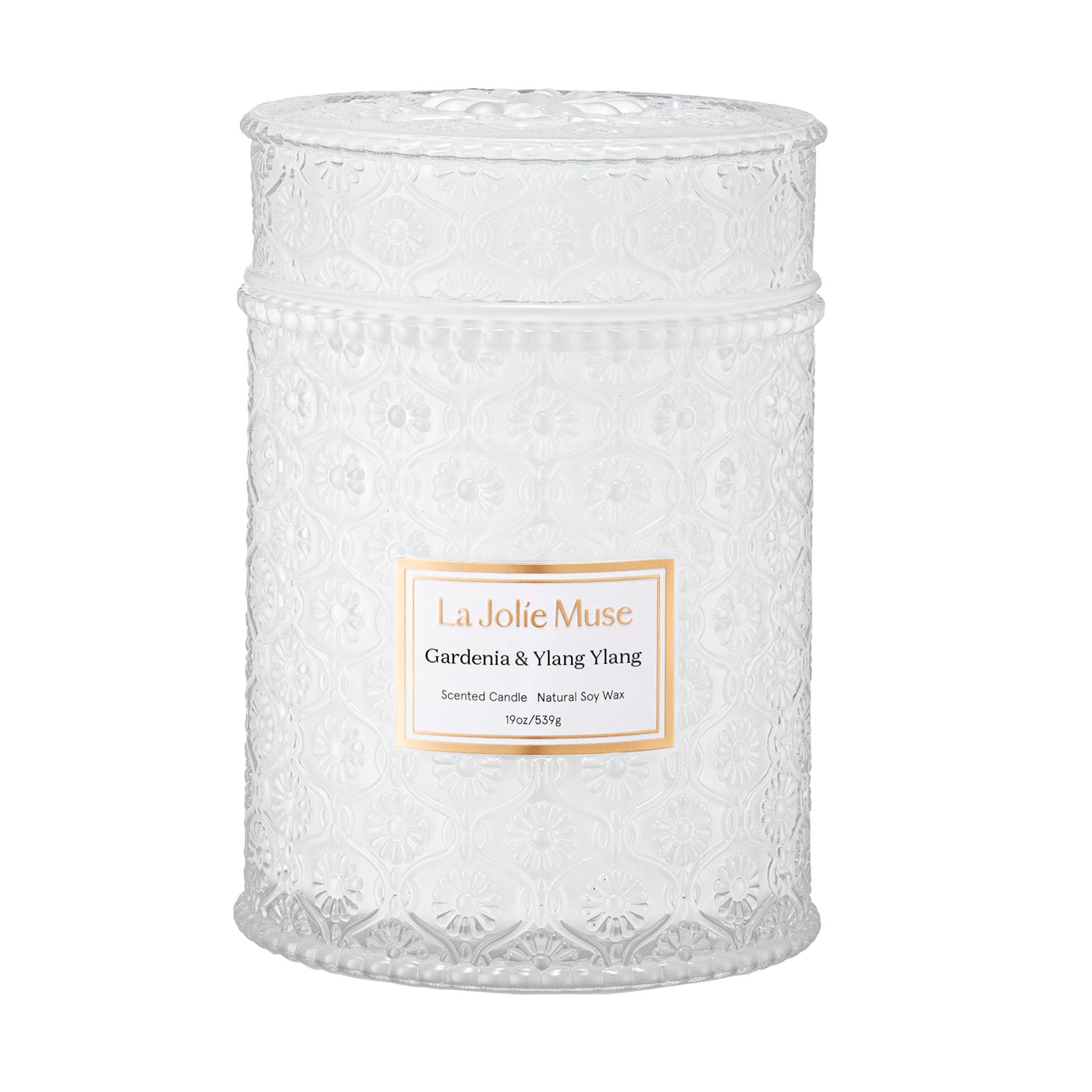 Maelyn - Gardenia & Ylang Ylang 19oz Candle Candles Maelyn_GardeniaYlangYlang_PDP_19oz_1 La Jolie Muse