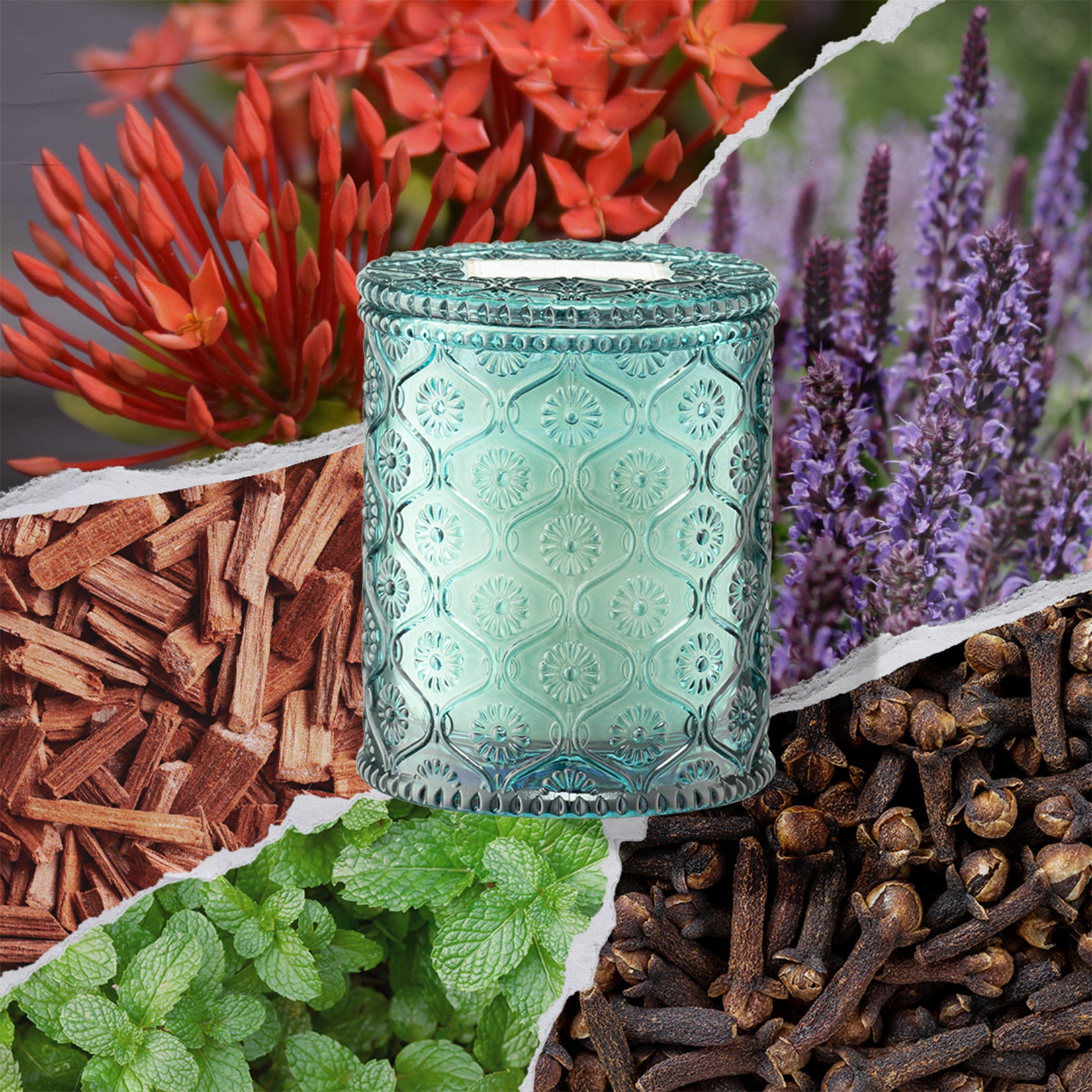 Maelyn - Geranium Vert Mint 6oz Candle Candles Maelyn_GeraniumVertMint_PDP_6oz_2 La Jolie Muse