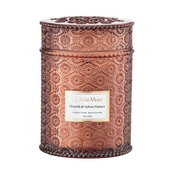 Maelyn Hearth & Velvet Flames 19oz Candle – LA JOLIE MUSE
