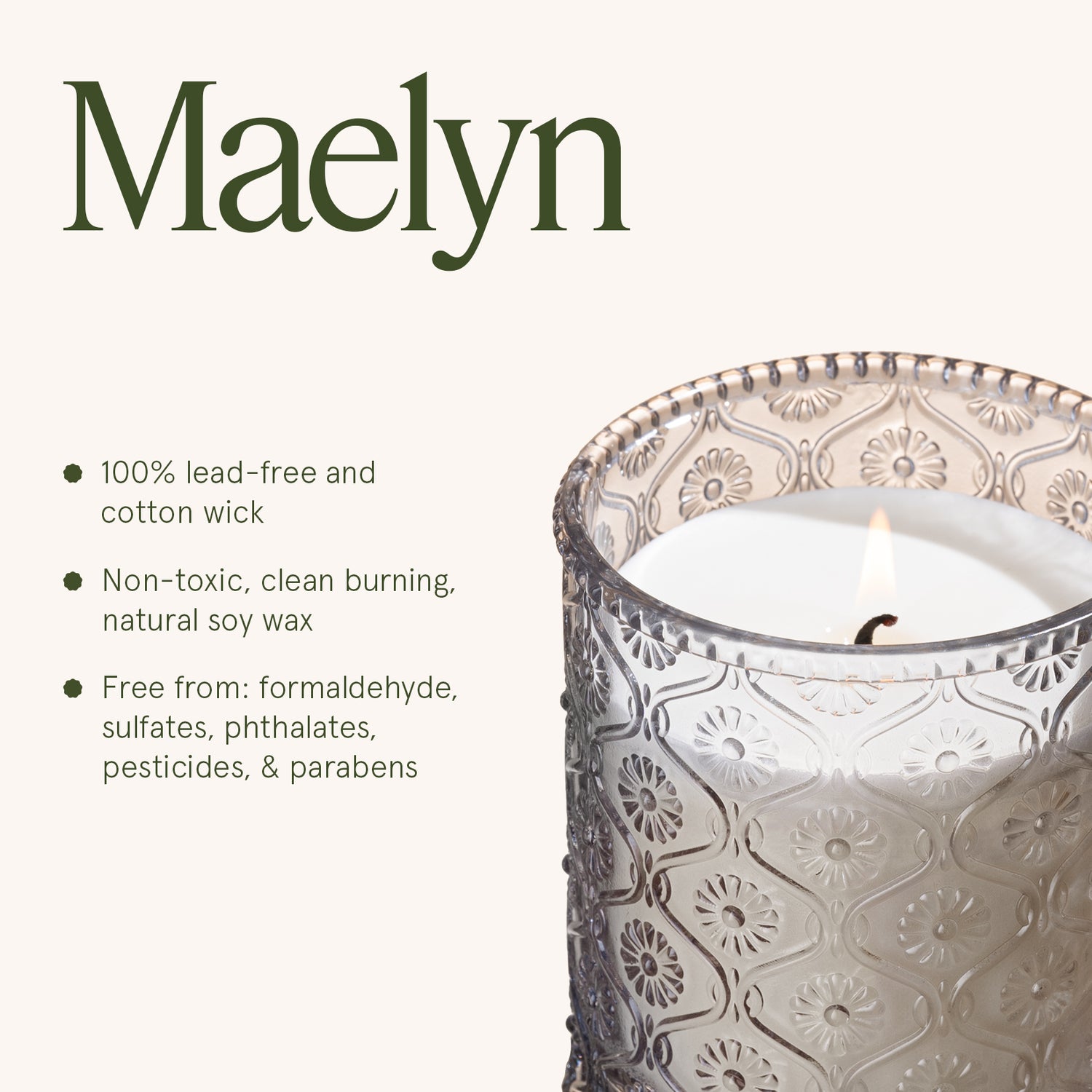 Maelyn - Linen Cotton Oasis 6oz Candle Candles Maelyn_LinenCottonOasis_PDP_6oz_6 La Jolie Muse