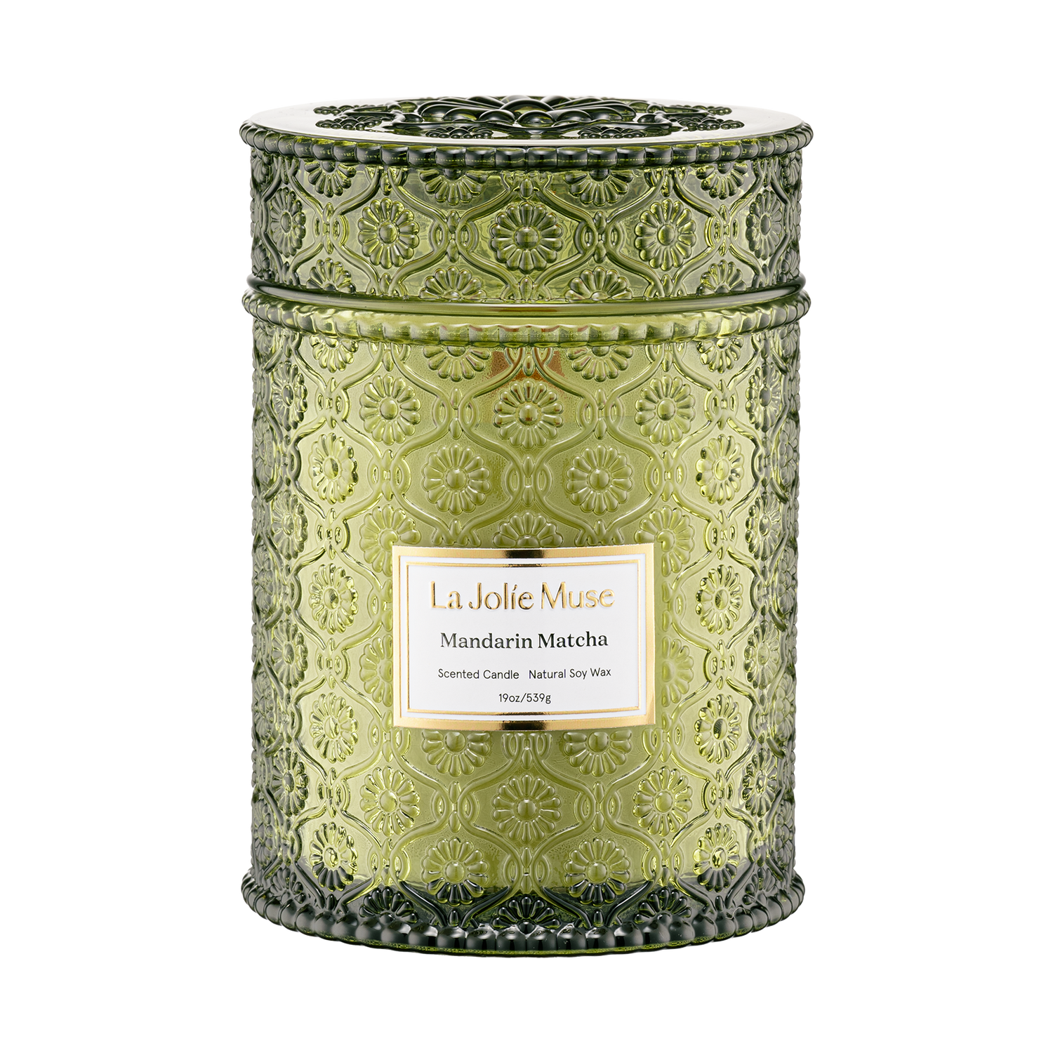 Maelyn - Mandarin Matcha 19oz Candle Candles Maelyn_MandarinMatcha_PDP_19oz_1 La Jolie Muse
