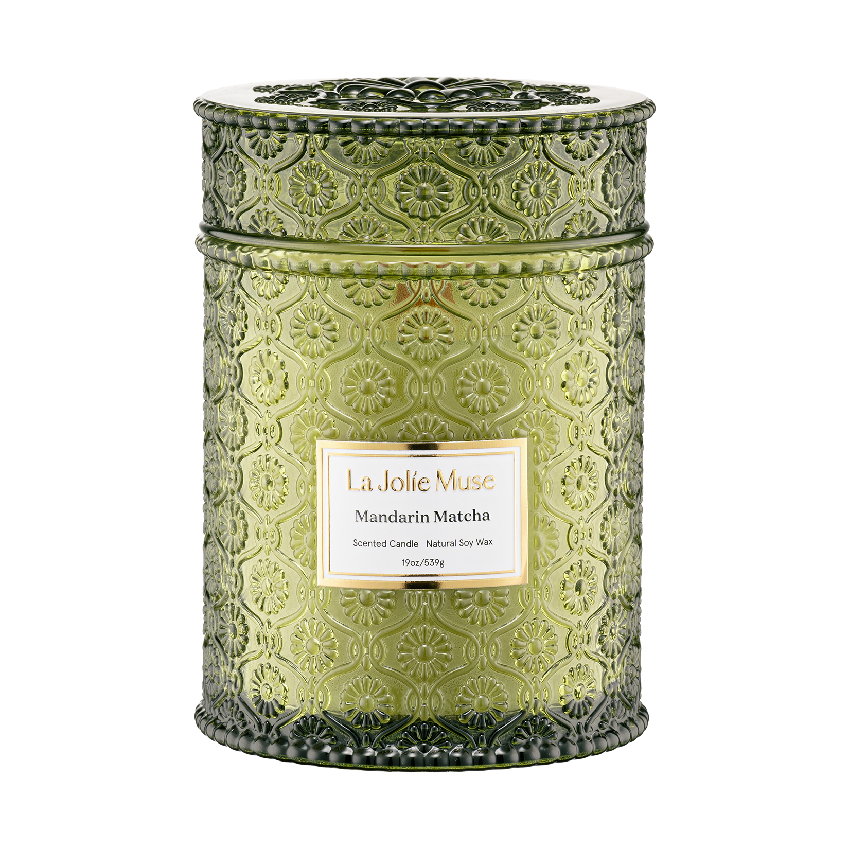 Maelyn - Mandarin Matcha 19oz Candle Candles Maelyn_MandarinMatcha_PDP_19oz_1 La Jolie Muse