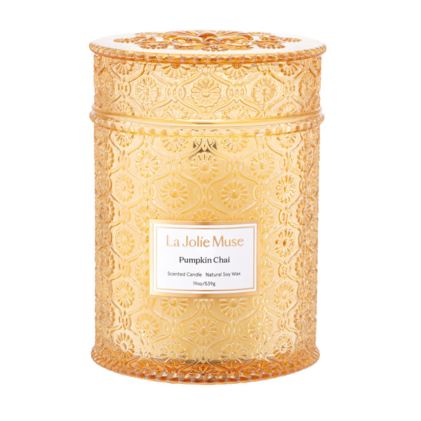 Maelyn - Pumpkin Chai 19oz Candle – LA JOLIE MUSE