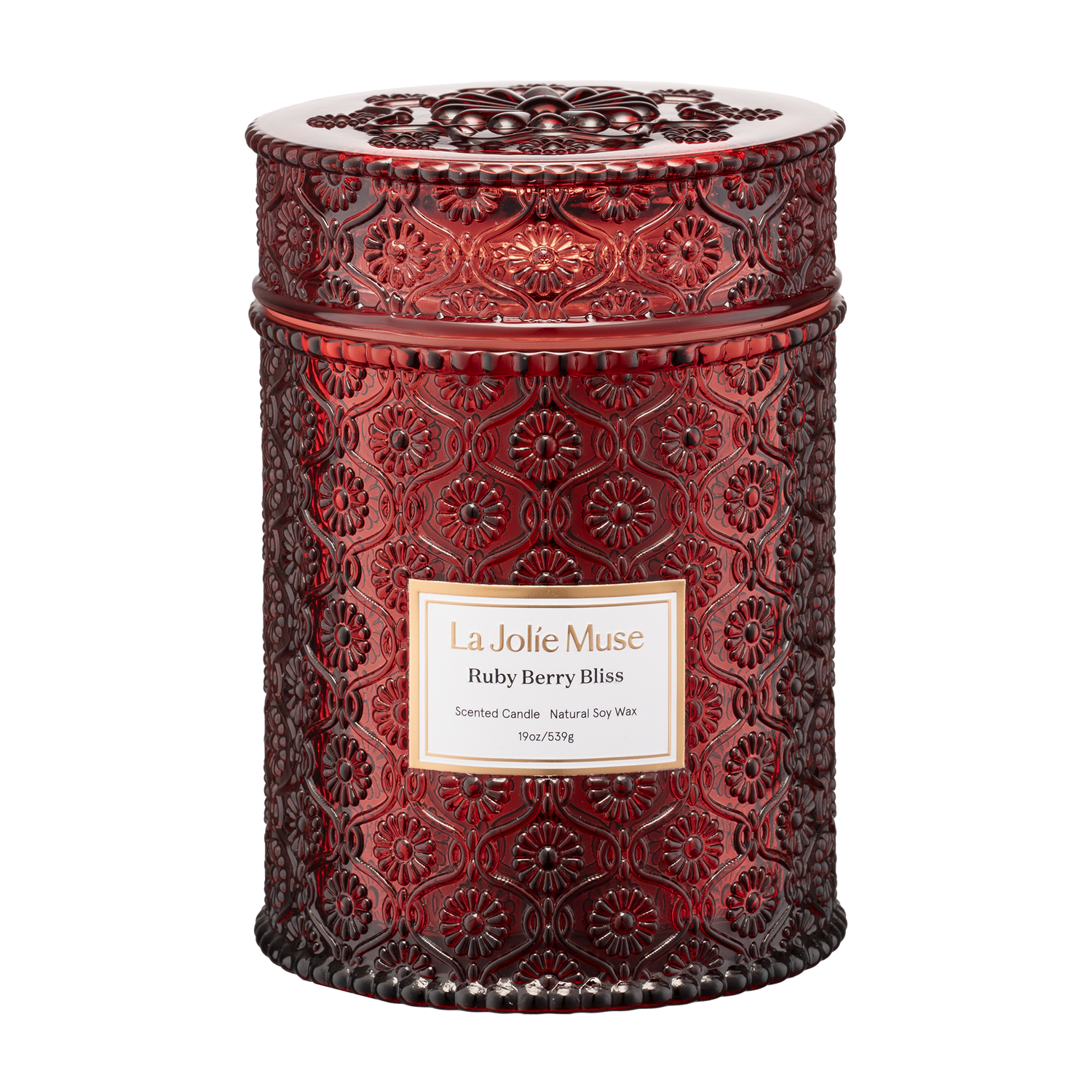 Maelyn - Ruby Berry Bliss 19oz Candle Candles Maelyn_RubyBerryBliss_PDP_19oz_1 La Jolie Muse