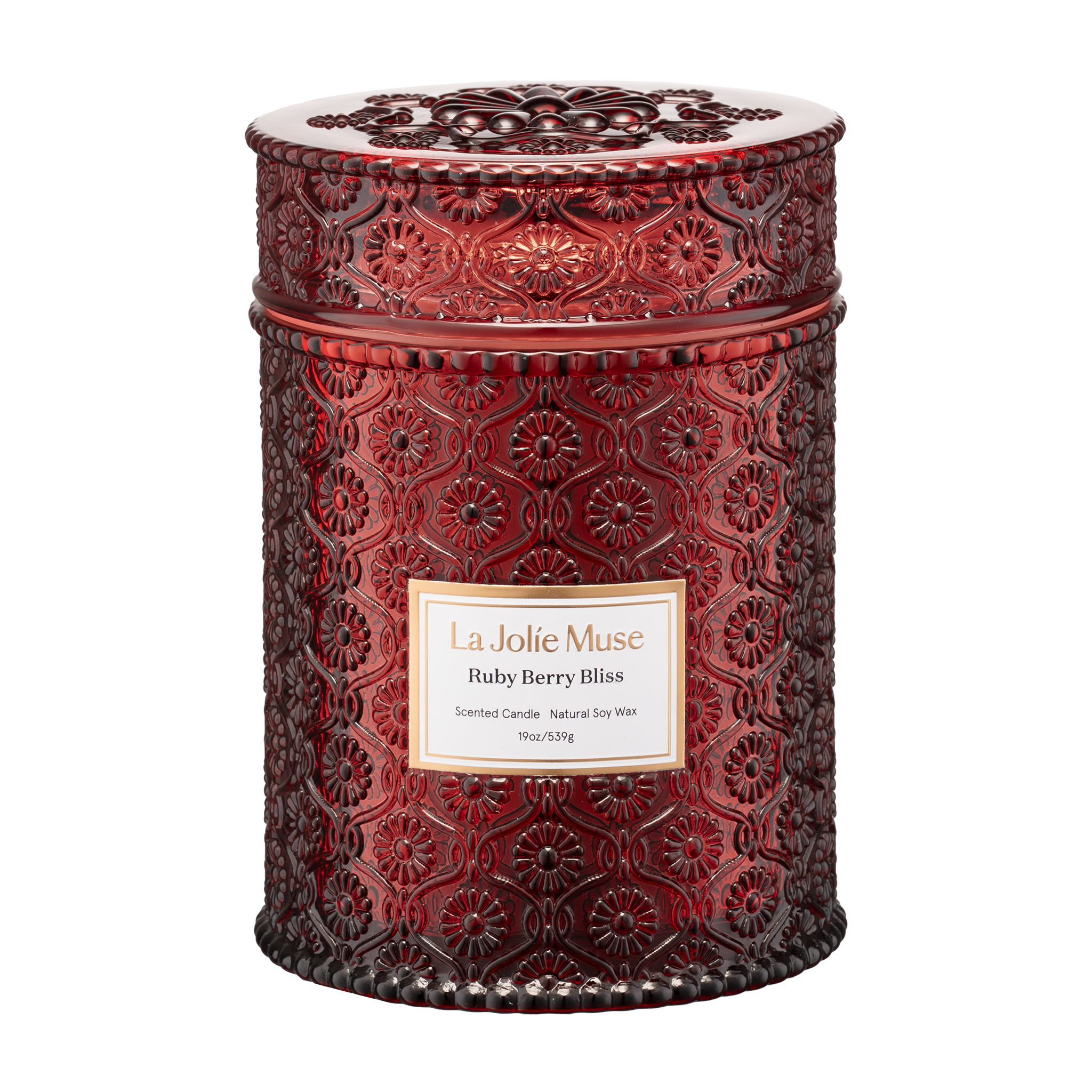 Maelyn - Ruby Berry Bliss 19oz Candle Candles Maelyn_RubyBerryBliss_PDP_19oz_1 La Jolie Muse