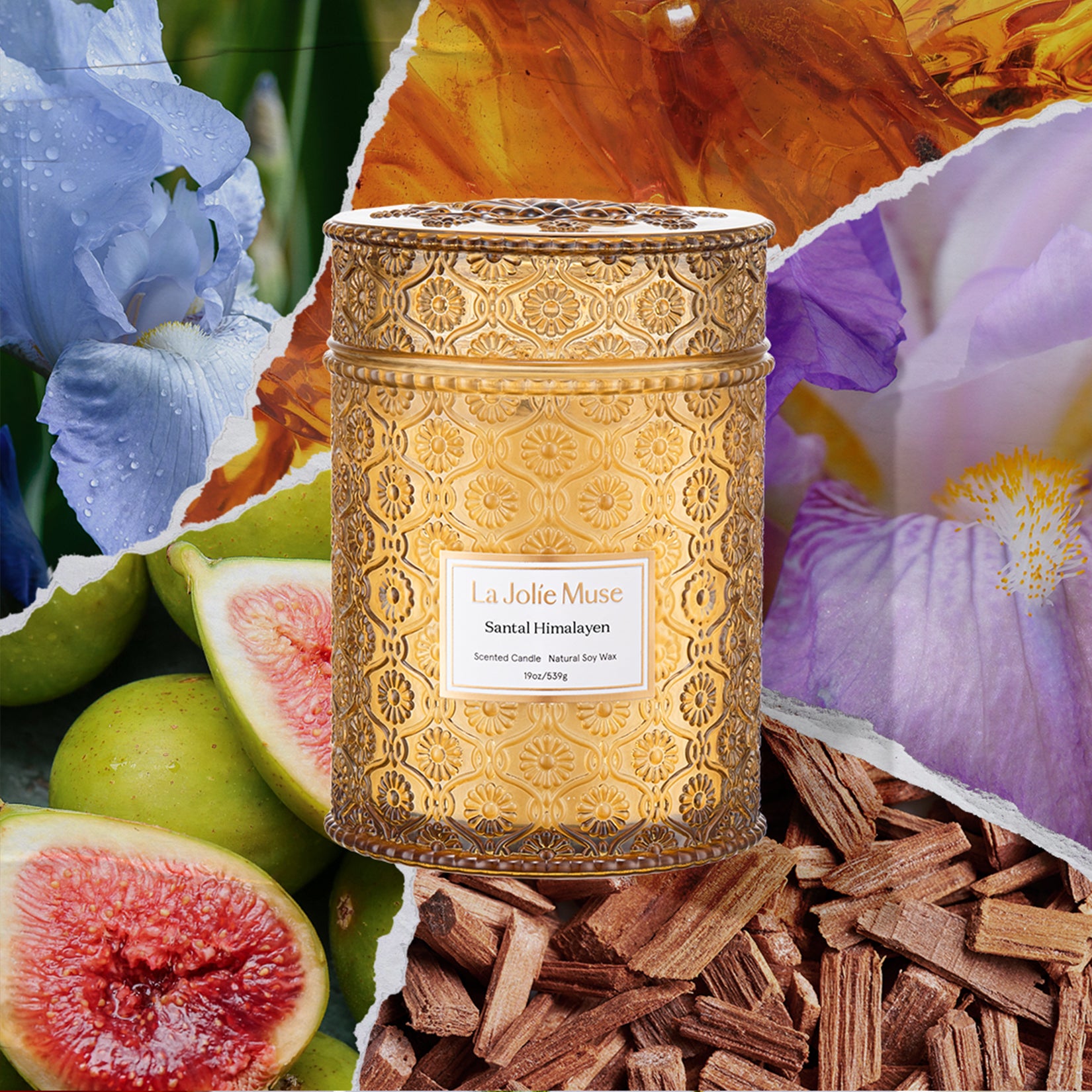 Maelyn - Santal Himalayen 19oz Candle Candles Maelyn_SantalHimalayen_PDP_19oz_2 La Jolie Muse