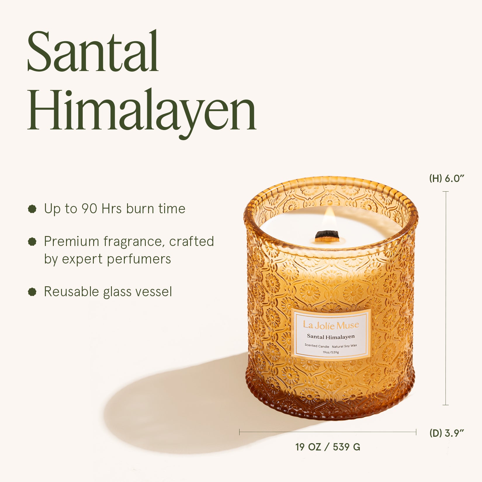 Maelyn - Santal Himalayen 19oz Candle Candles Maelyn_SantalHimalayen_PDP_19oz_5 La Jolie Muse