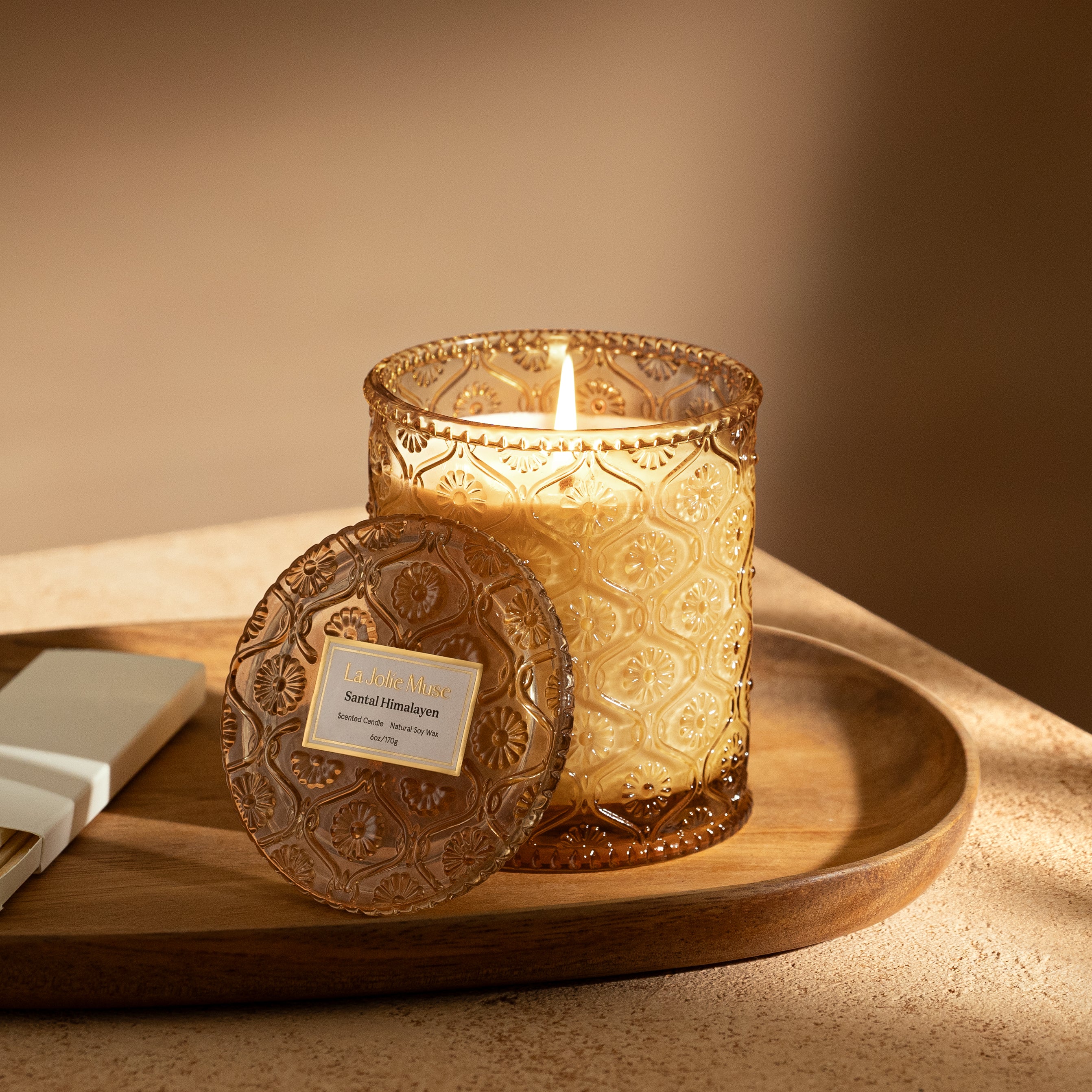 Maelyn - Santal Himalayen 6oz Candle Candles Maelyn_SantalHimalayen_PDP_6oz_3 La Jolie Muse