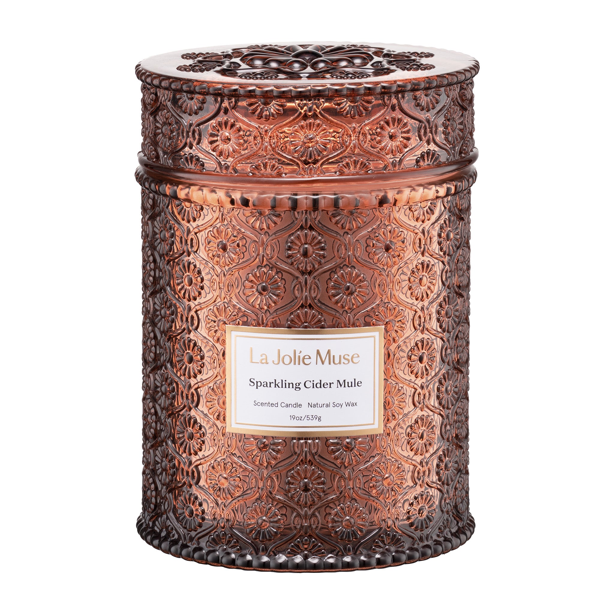 Maelyn - Sparkling Cider Mule 19oz Candle Candles Maelyn_SparklingCiderMule_PDP_19oz_1 La Jolie Muse