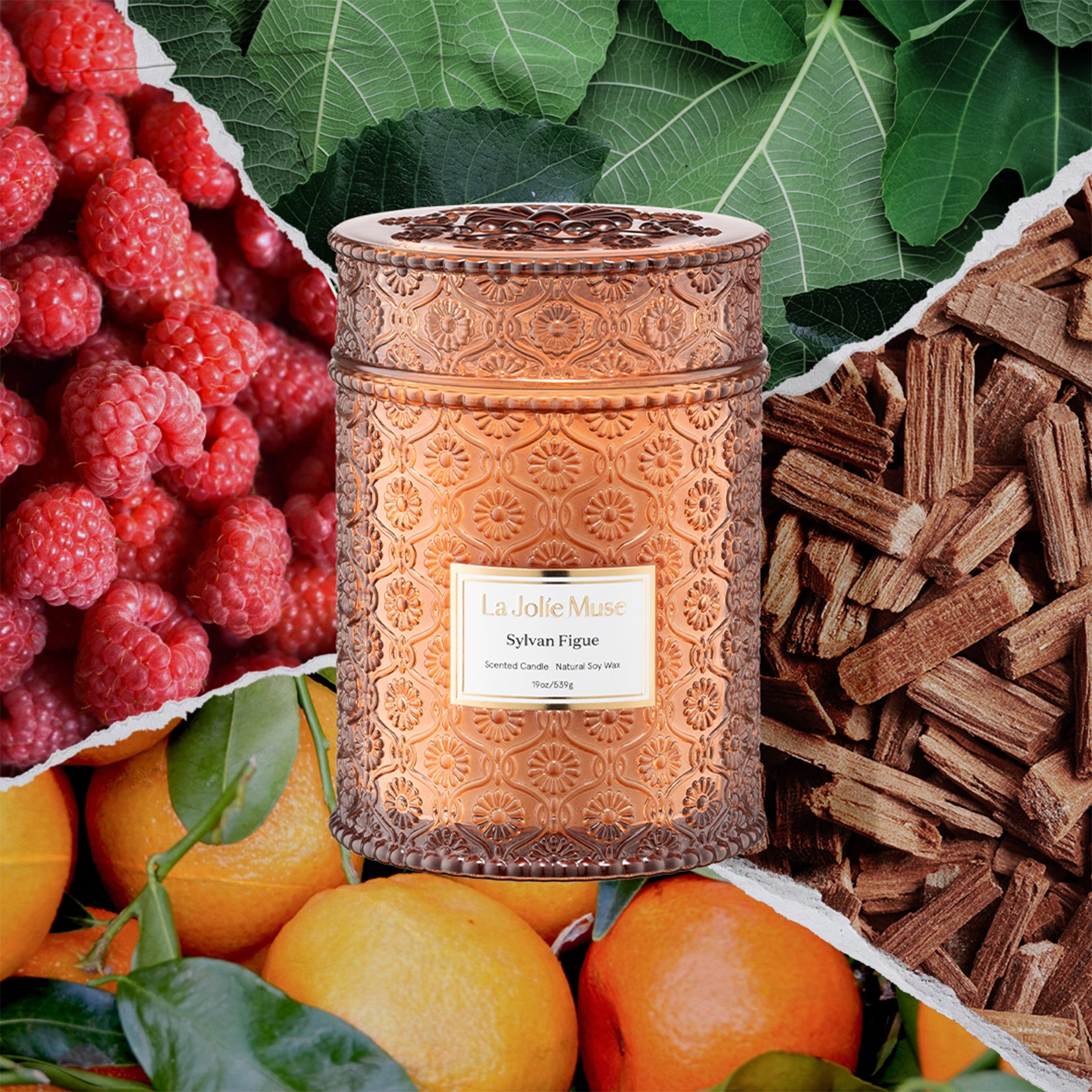 Maelyn - Sylvan Figue 19oz Candle Candles Maelyn_SylvanFigue_PDP_19oz_2 La Jolie Muse