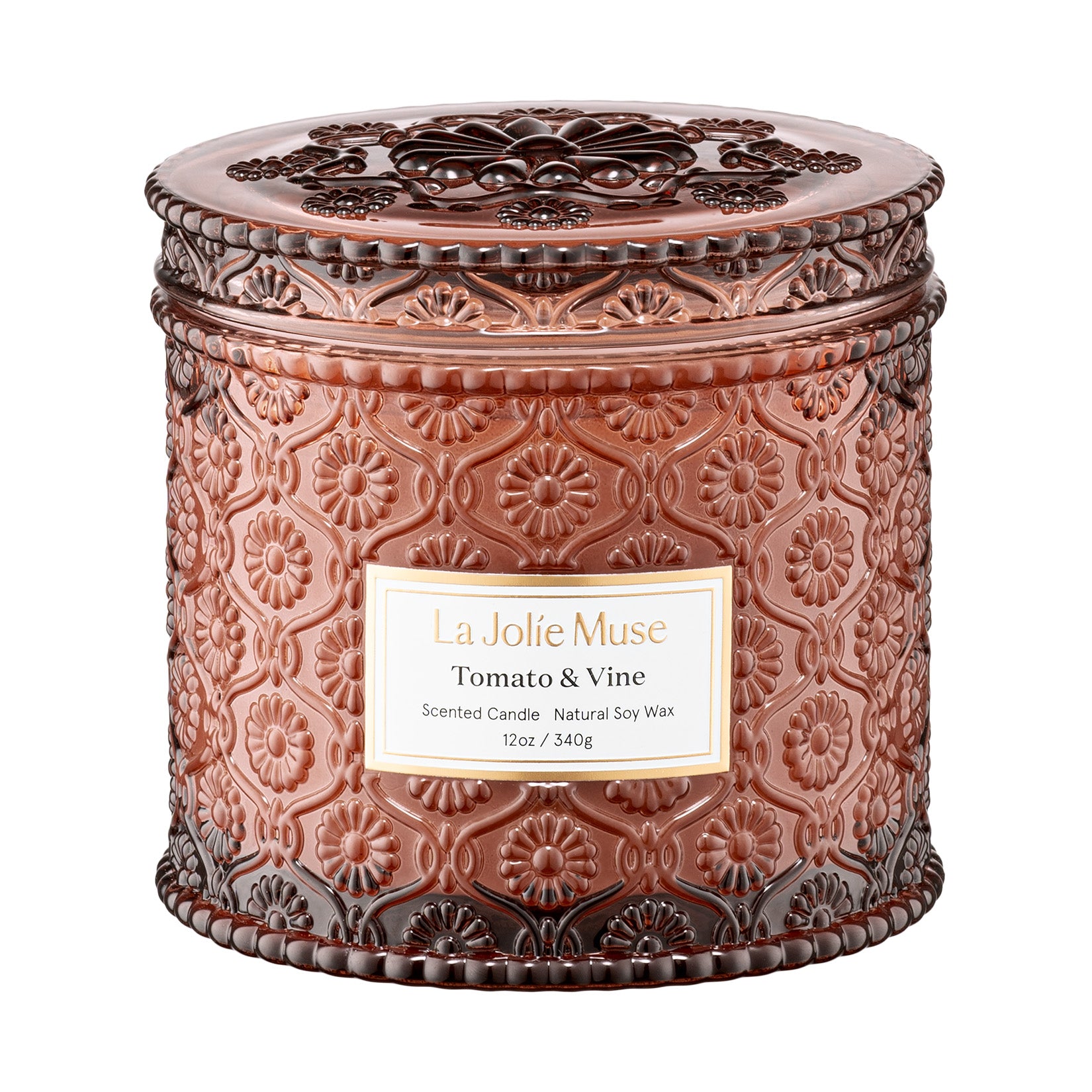 Maelyn - Tomato & Vine 12oz Candle Candles Maelyn_TomatoVine_PDP_12oz_1 La Jolie Muse