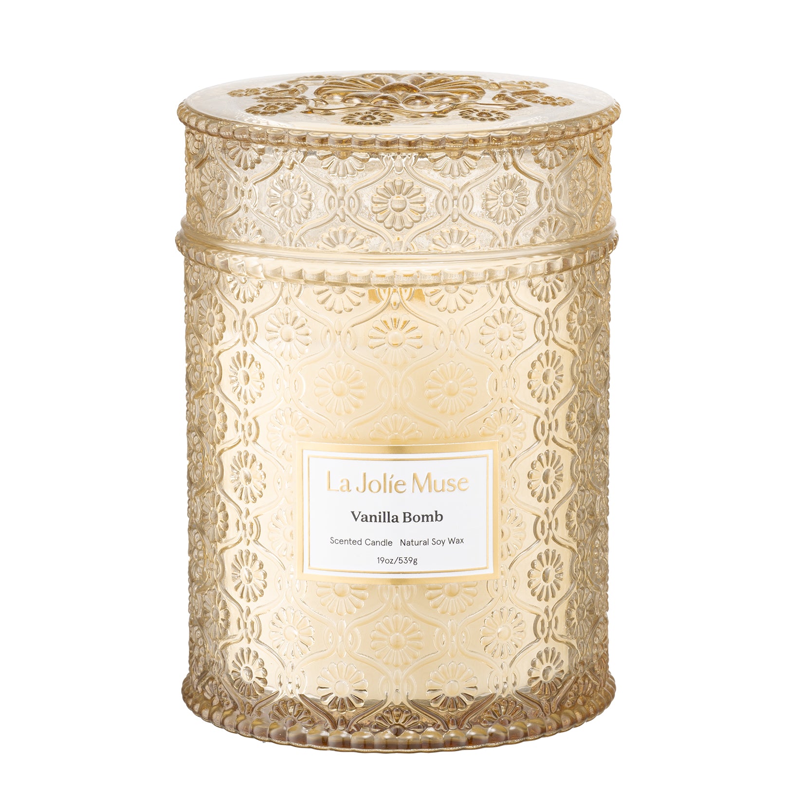 Maelyn - Vanilla Bomb 19oz Candle Candles Maelyn_VanillaBomb_PDP_19oz_1 La Jolie Muse