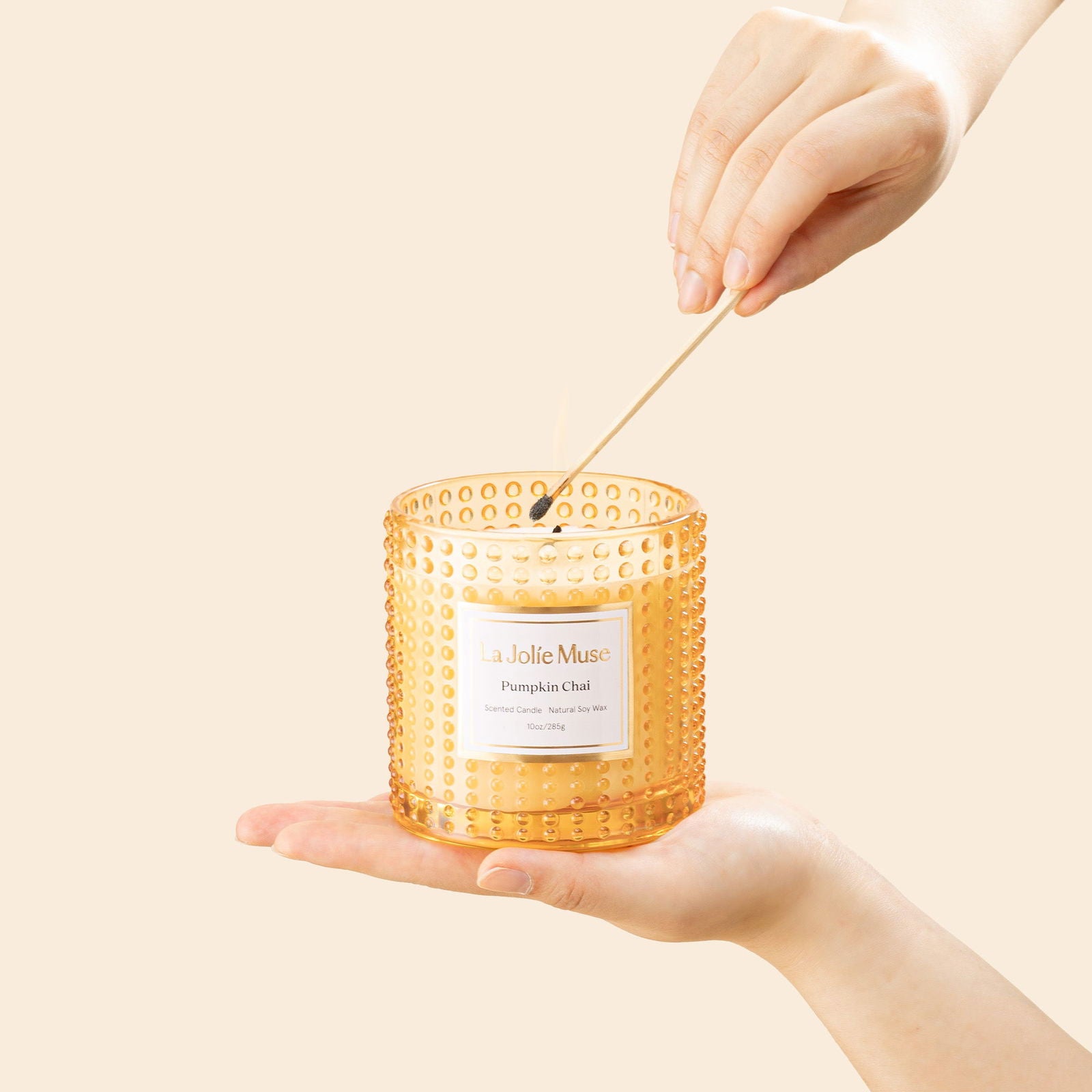 Marvella - Pumpkin Chai 10oz Candle Candles Marvella_-_Pumpkin_Chai_10oz_Candle-5655056 La Jolie Muse