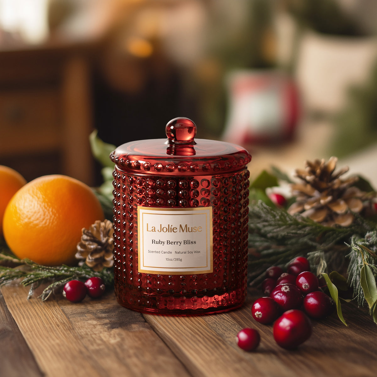 Marvella - Ruby Berry Bliss 10oz Candle Candles Marvella_RubyBerryBliss_PDP_10oz_3-2_6990b48f-5b50-4bbf-955a-4a23d28f4b09 La Jolie Muse