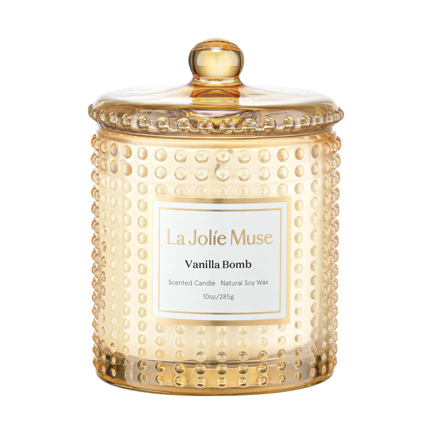 Marvella - Vanilla Bomb 10oz Candle Candles Marvella_VanillaBomb_PDP_10oz_1 La Jolie Muse