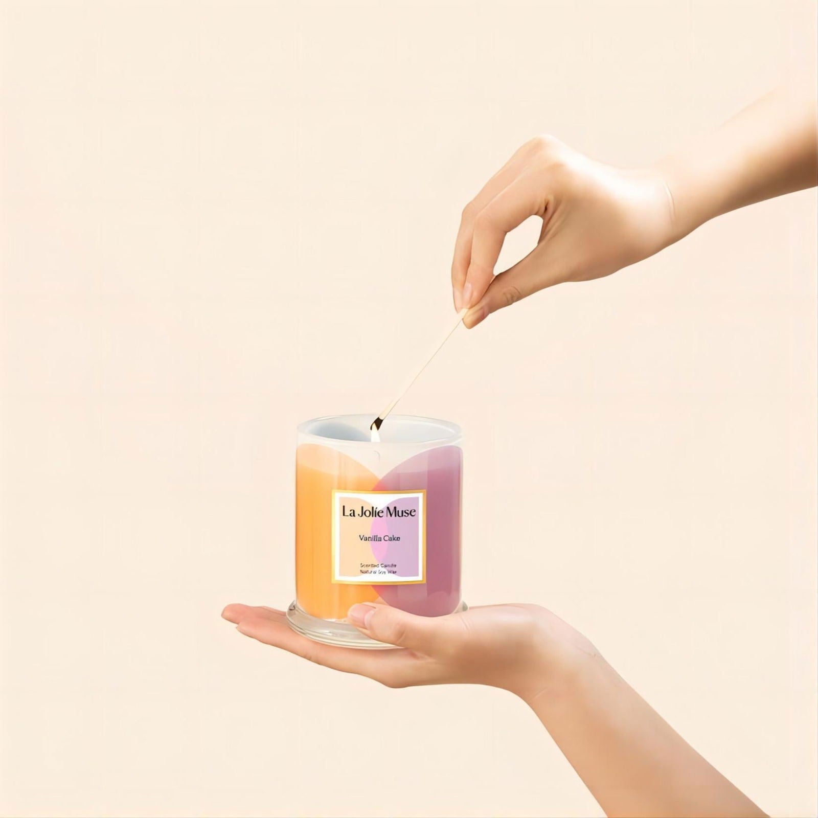 Roesia - Vanilla Cake 9.9oz Candle Candles Roesia_-_Vanilla_Cake_9.9oz_Candle-5656850 La Jolie Muse
