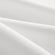 Close up details of Camille Classic White Cotton Sheet Set. White bedsheet set close up.