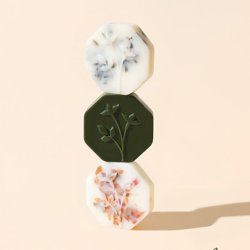 Léa Wax Melts- Wild Rose, Provence Lavender, Pomegranate & Pine